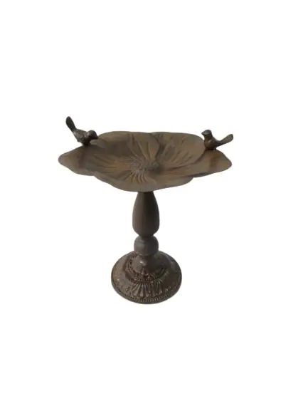 TrendLine Vogeltränke Metall 59 x 27 x 56 cm Rostoptik
