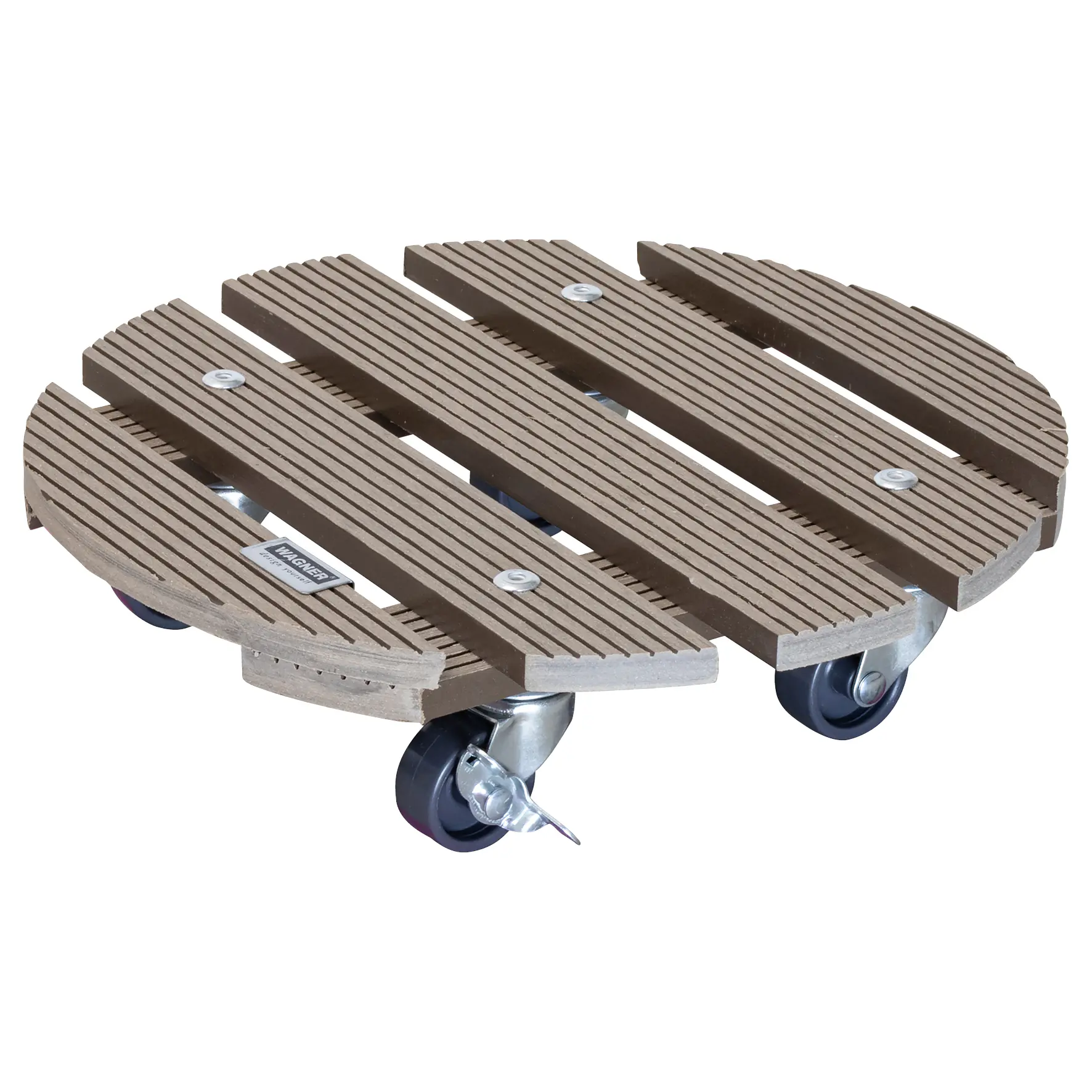 Wagner Pflanzenroller WPC Ø 29 cm taupe