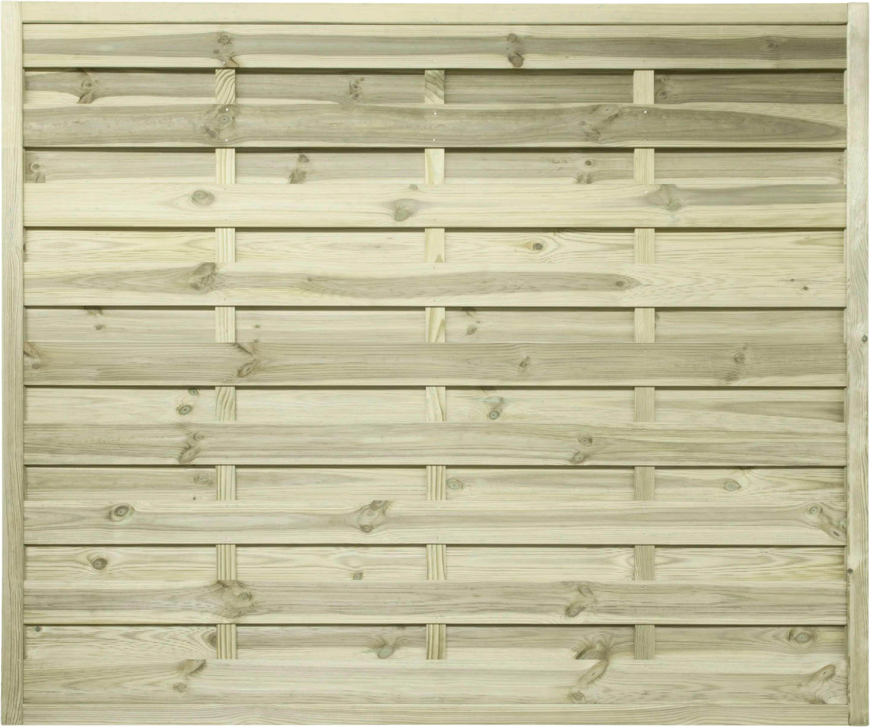 Sichtschutzzaun Rügen 180 x 150 cm, gerade, kesseldruckimprägniert