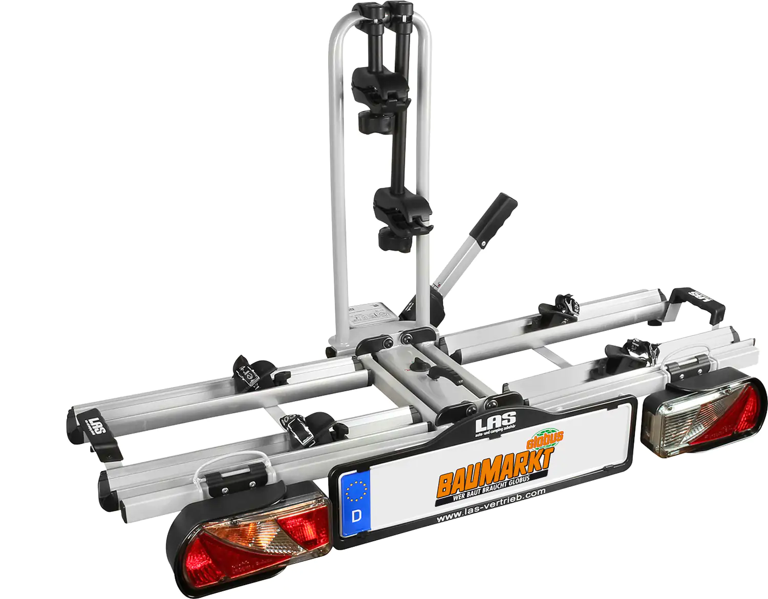 LAS Fahrradheckträger Premium für 2 Fahrräder