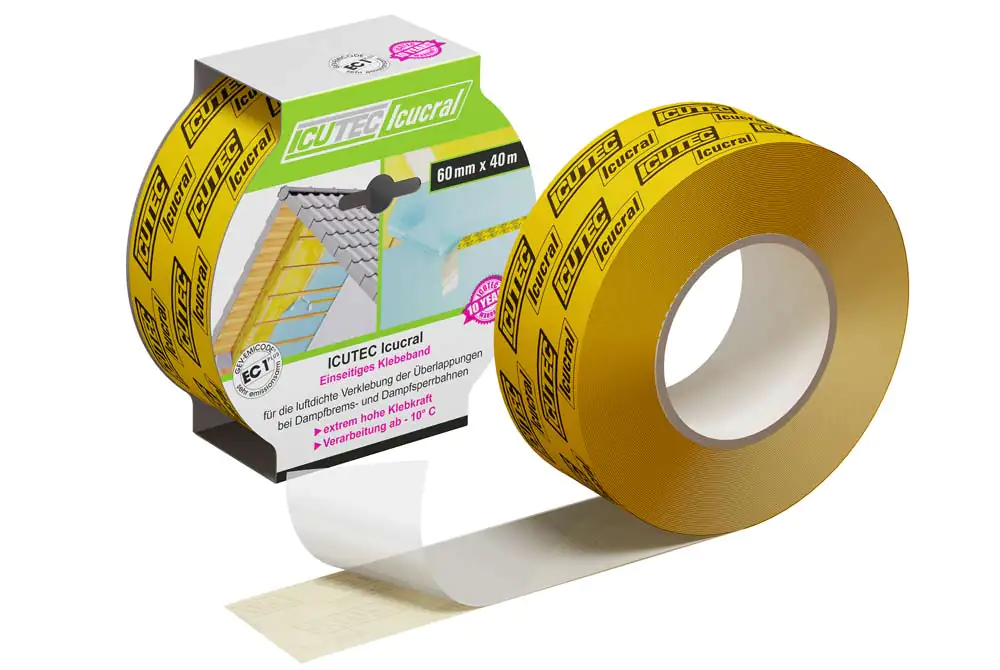 ICUTEC Klebeband Icucral 40 m x 6 cm