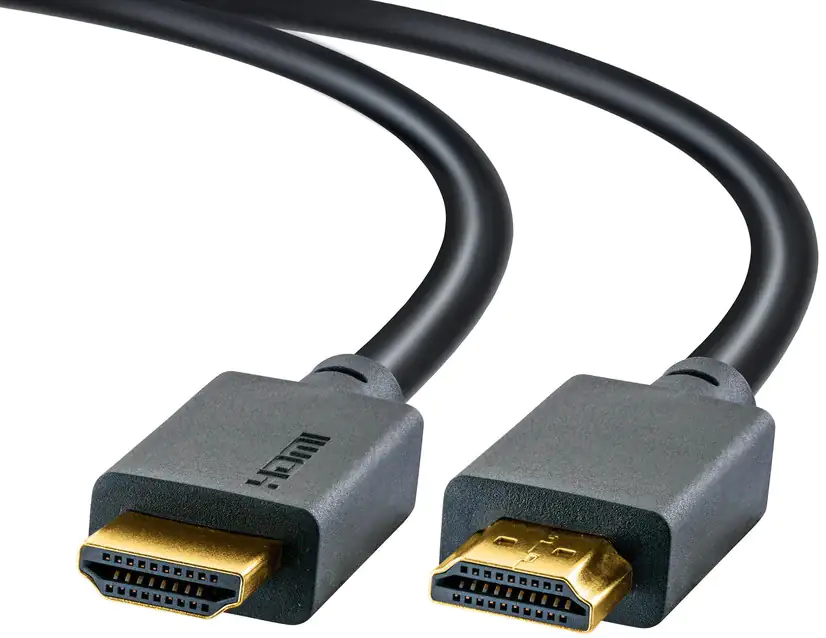 Schwaiger HDMI-Kabel 1,5 m HDMI zu HDMI, 48 Gbit/s, schwarz
