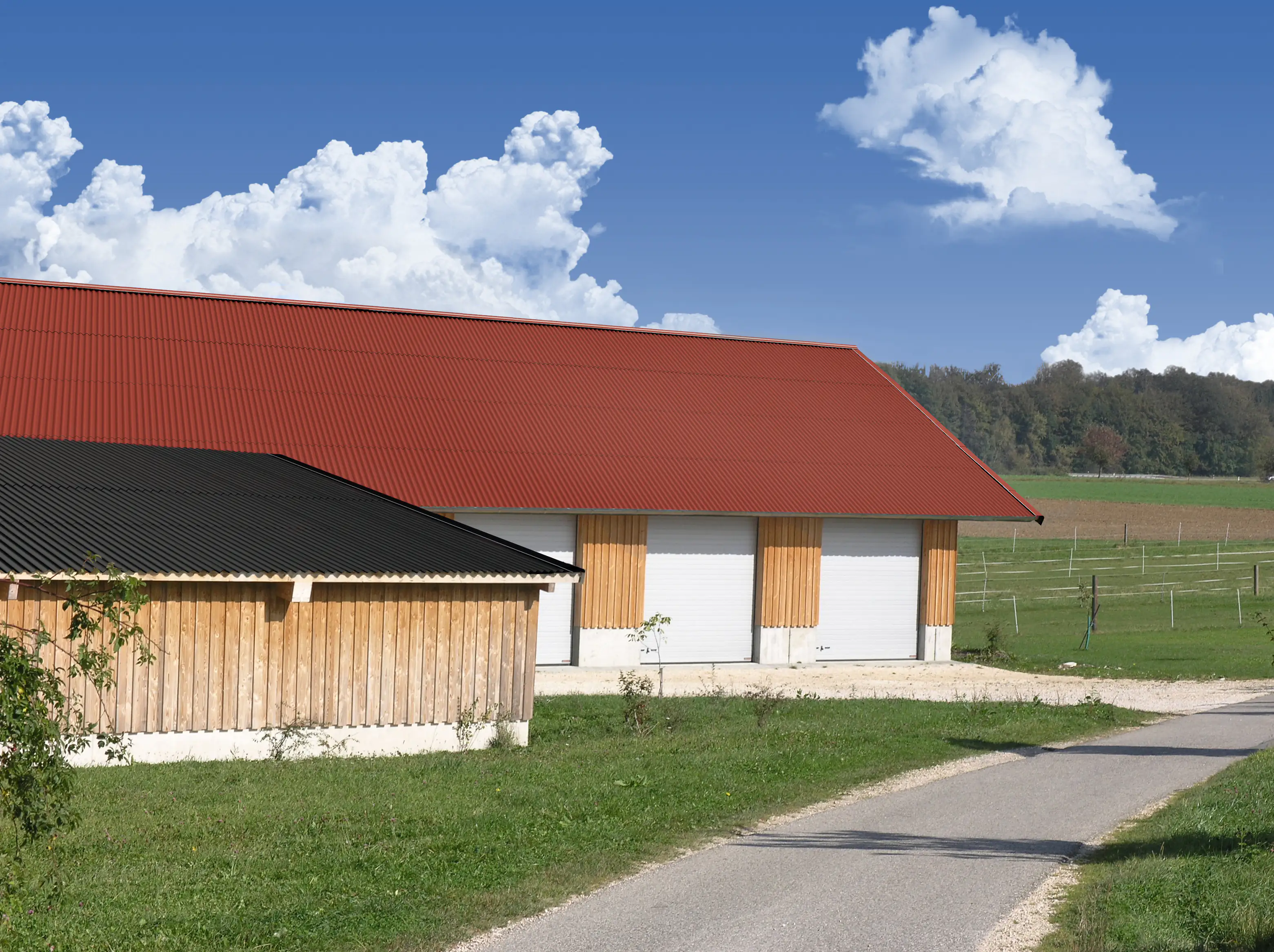 Gutta Wellplatte Shelltec Sinus 95/34 200 x 95 cm 4 mm rot