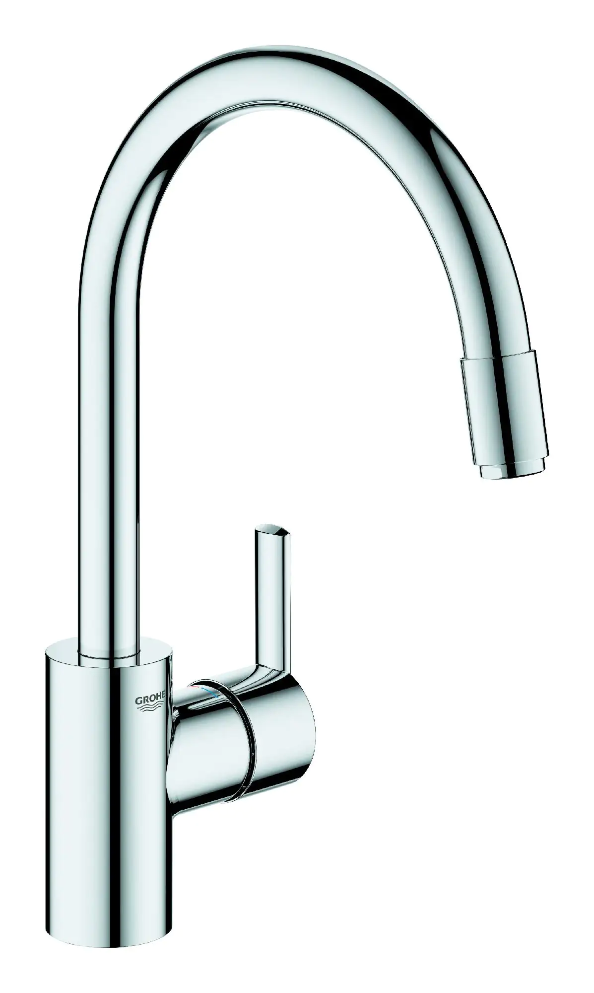 Grohe Spültischarmatur Feel verchromt, mit Handbrause