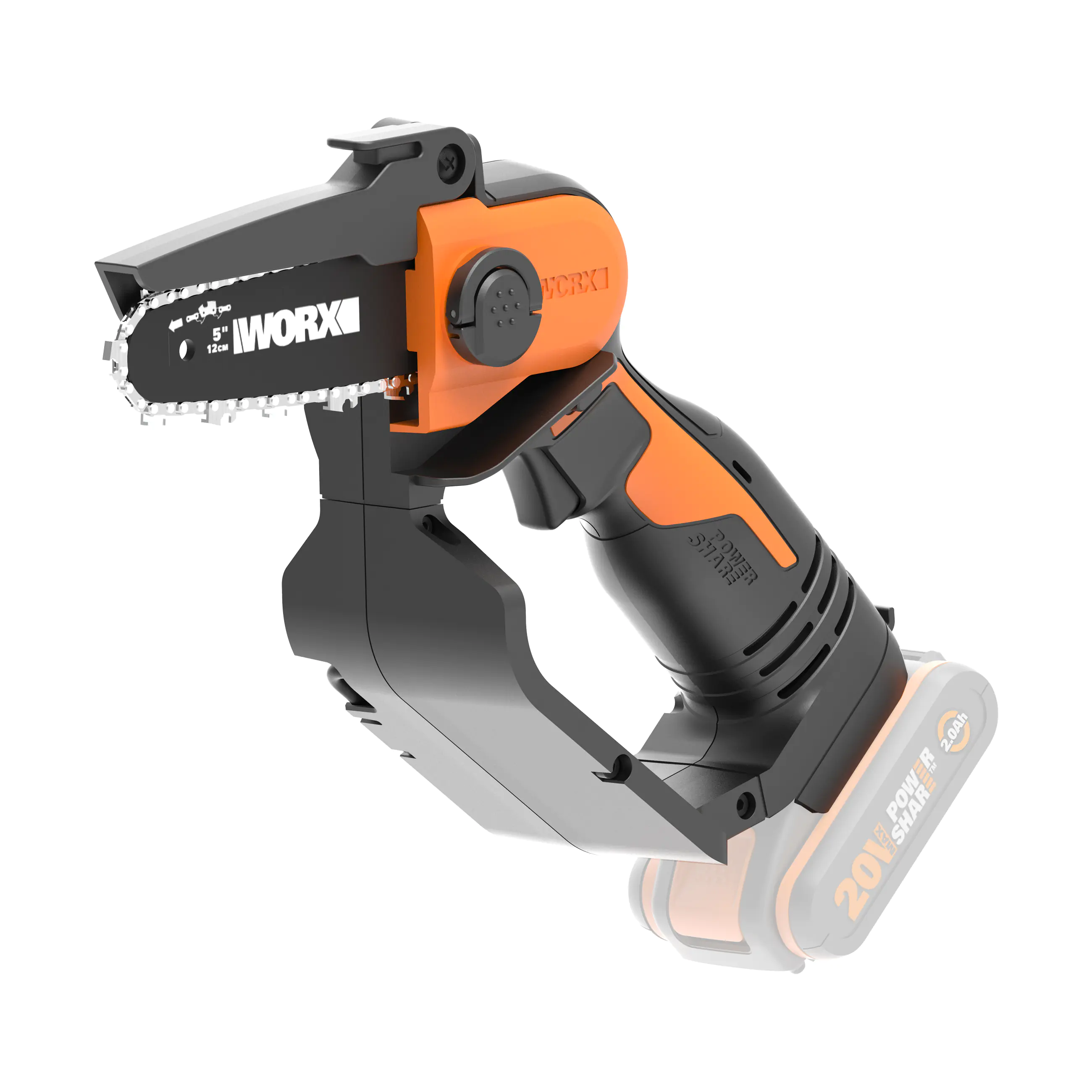 Worx Akku Gehölzschneider WG324E.9 20 V 12 cm ohne Akku und Ladegerät