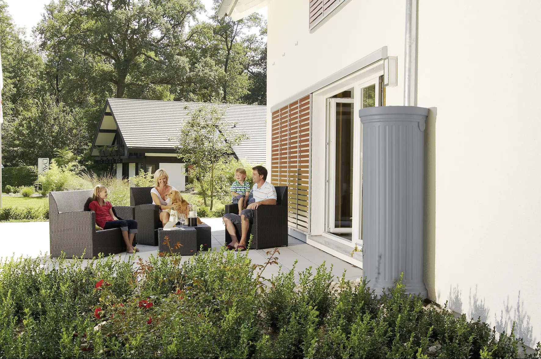 Garantia Regenwasser-Tanksäule 500 l