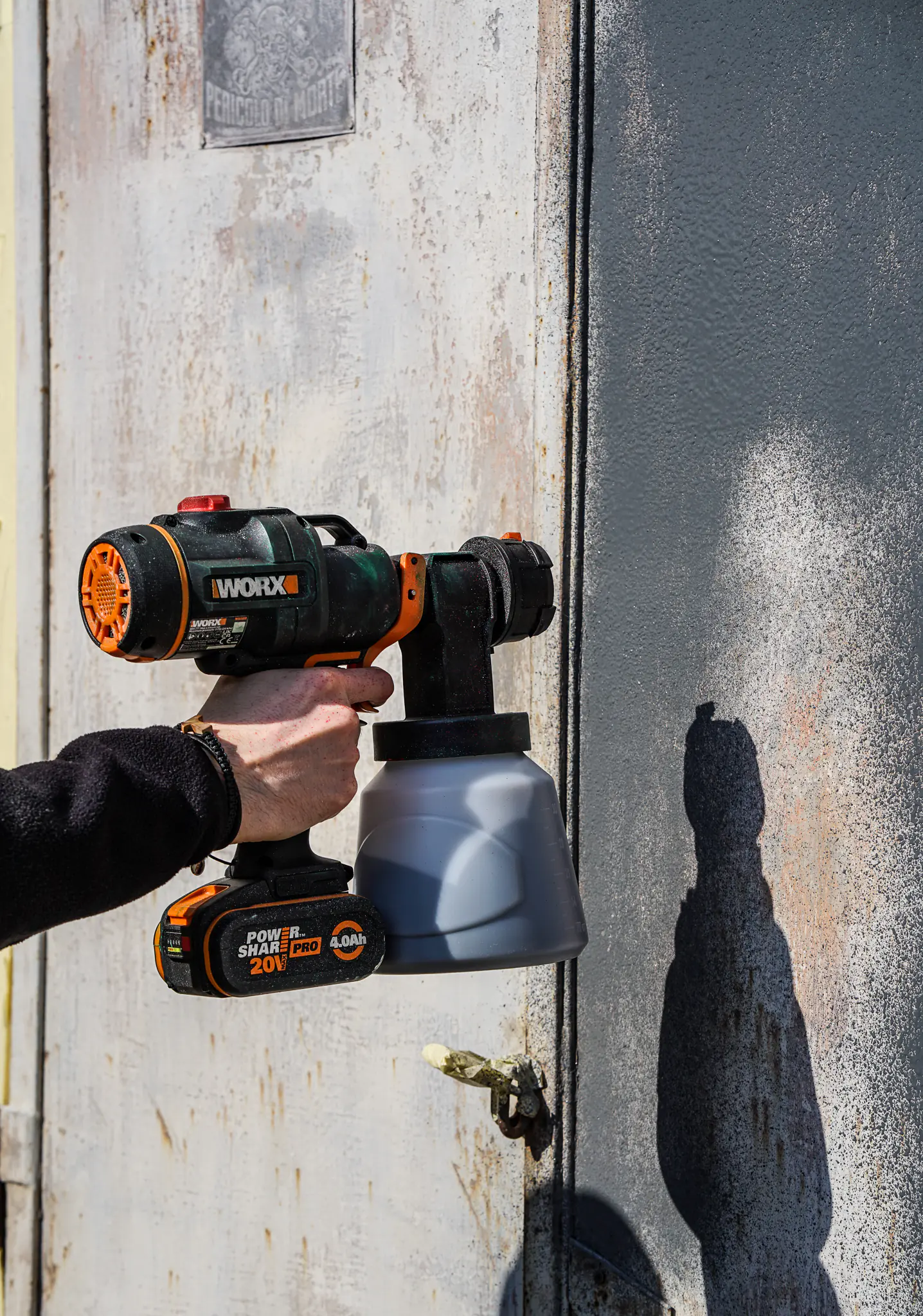 Worx NITRO Akku-Farbsprühgerät WX020.9  20 V Solo