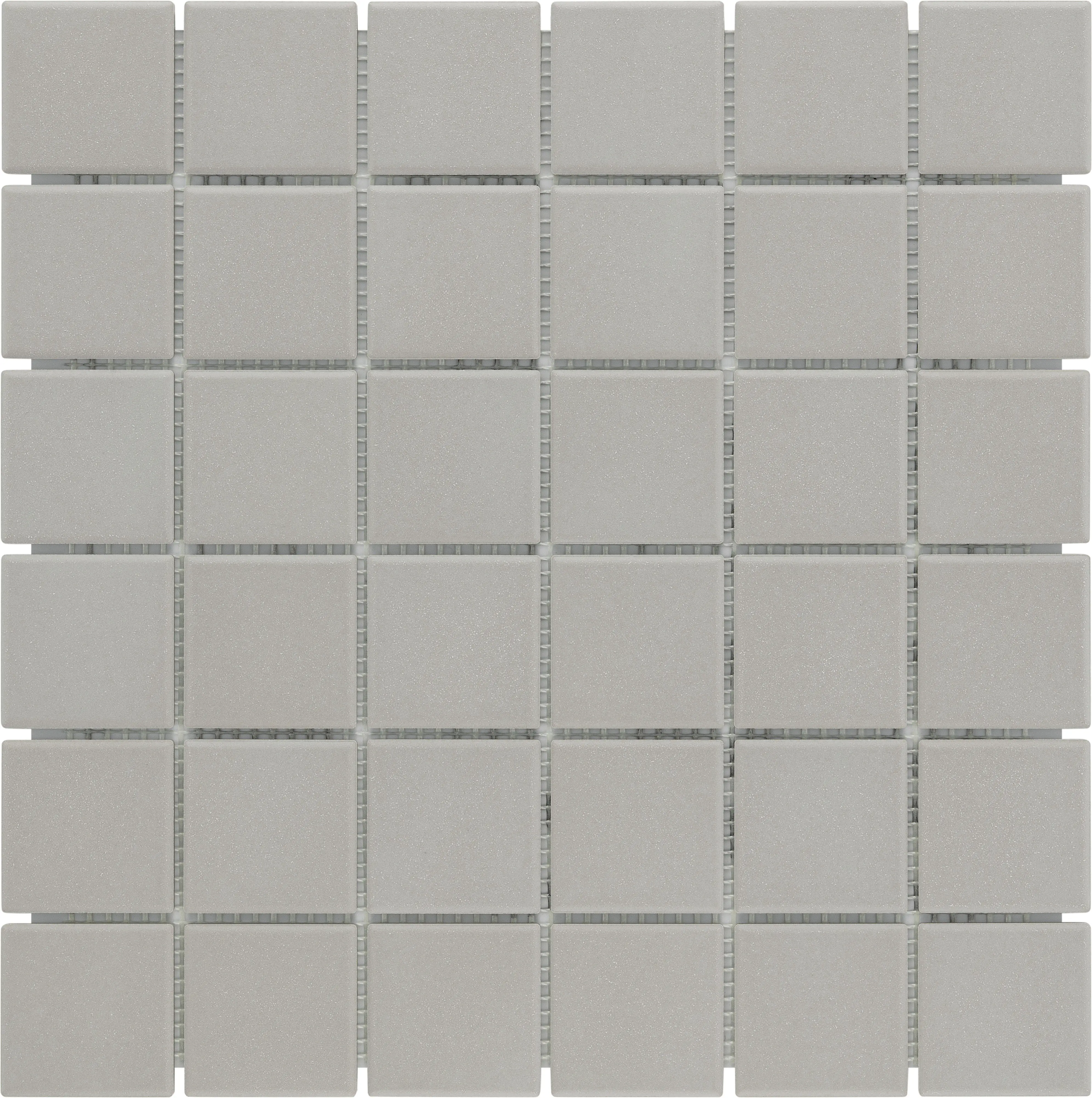 KNG Mosaikfliese rutschhemmend 29,7 x 29,7 cm hellbraun unglasiert