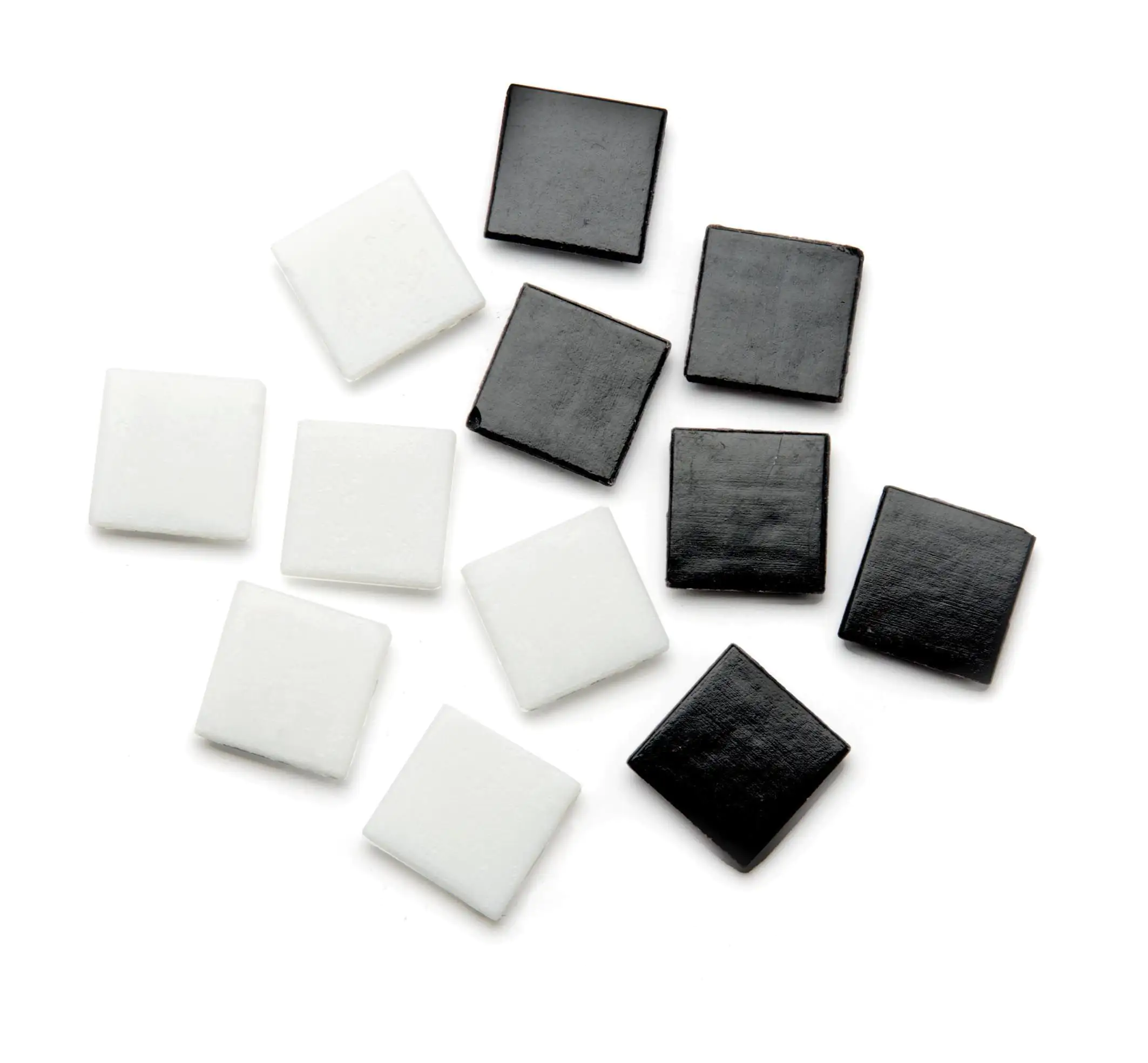 Glas-Mosaik Grosspackung 600 g schwarz / weiss