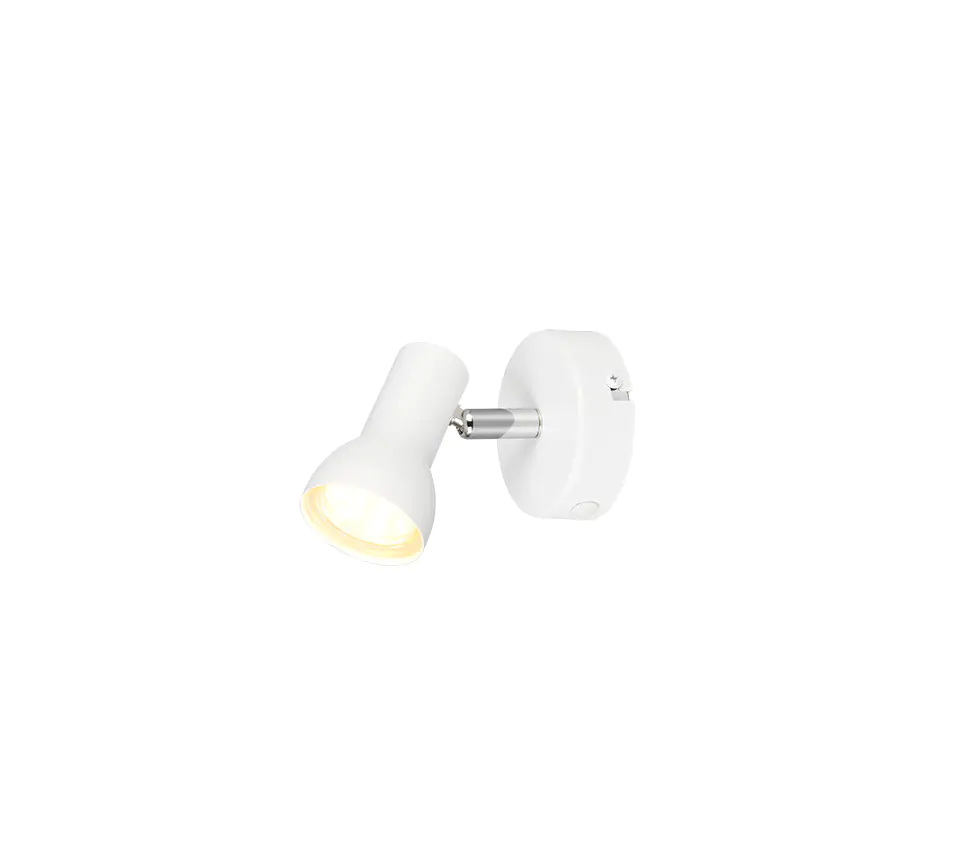Trio Wandlampe 1er Spot Cantar weiß matt GU10