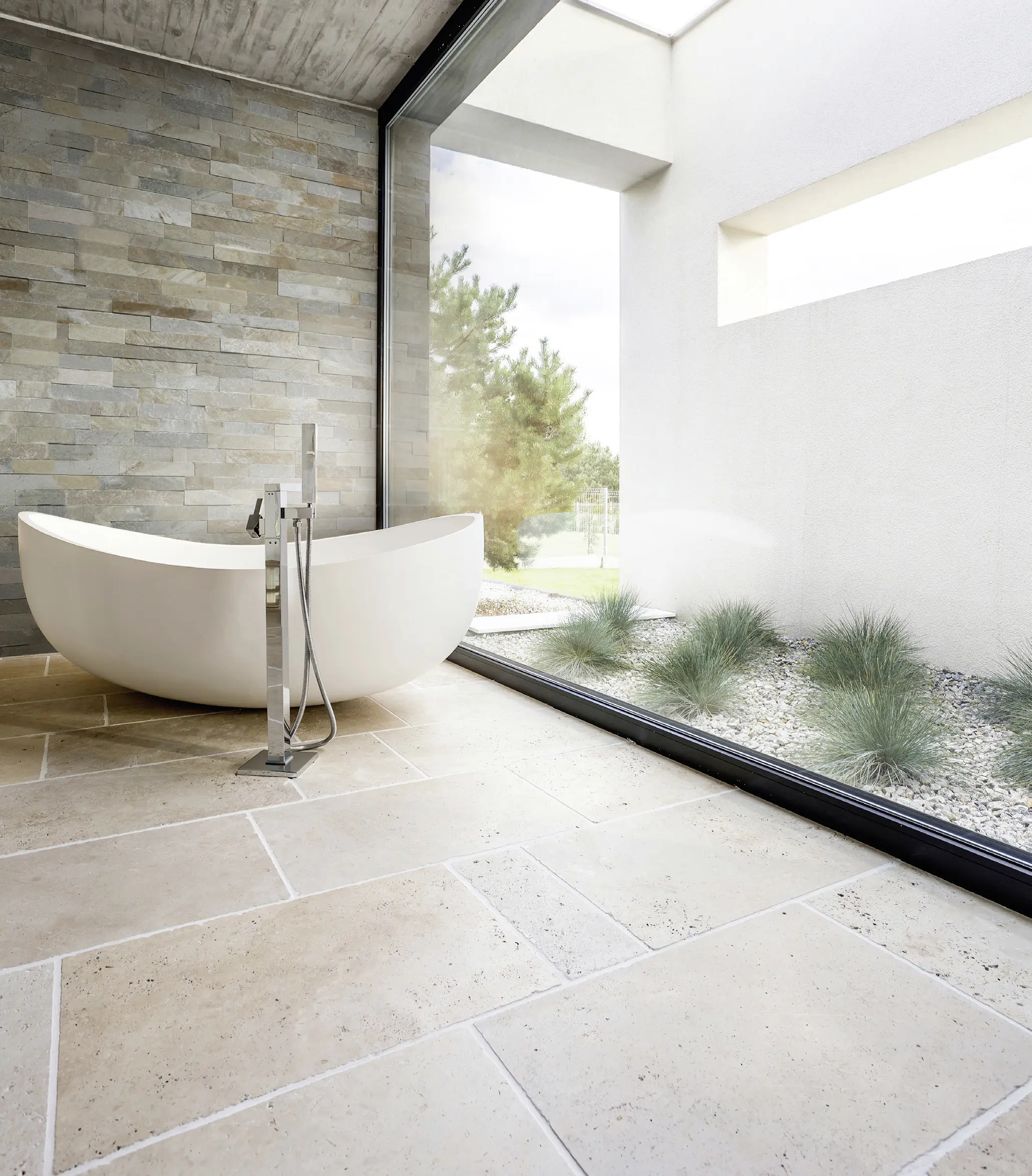 Verblendstein natur 60 x 15 cm beige