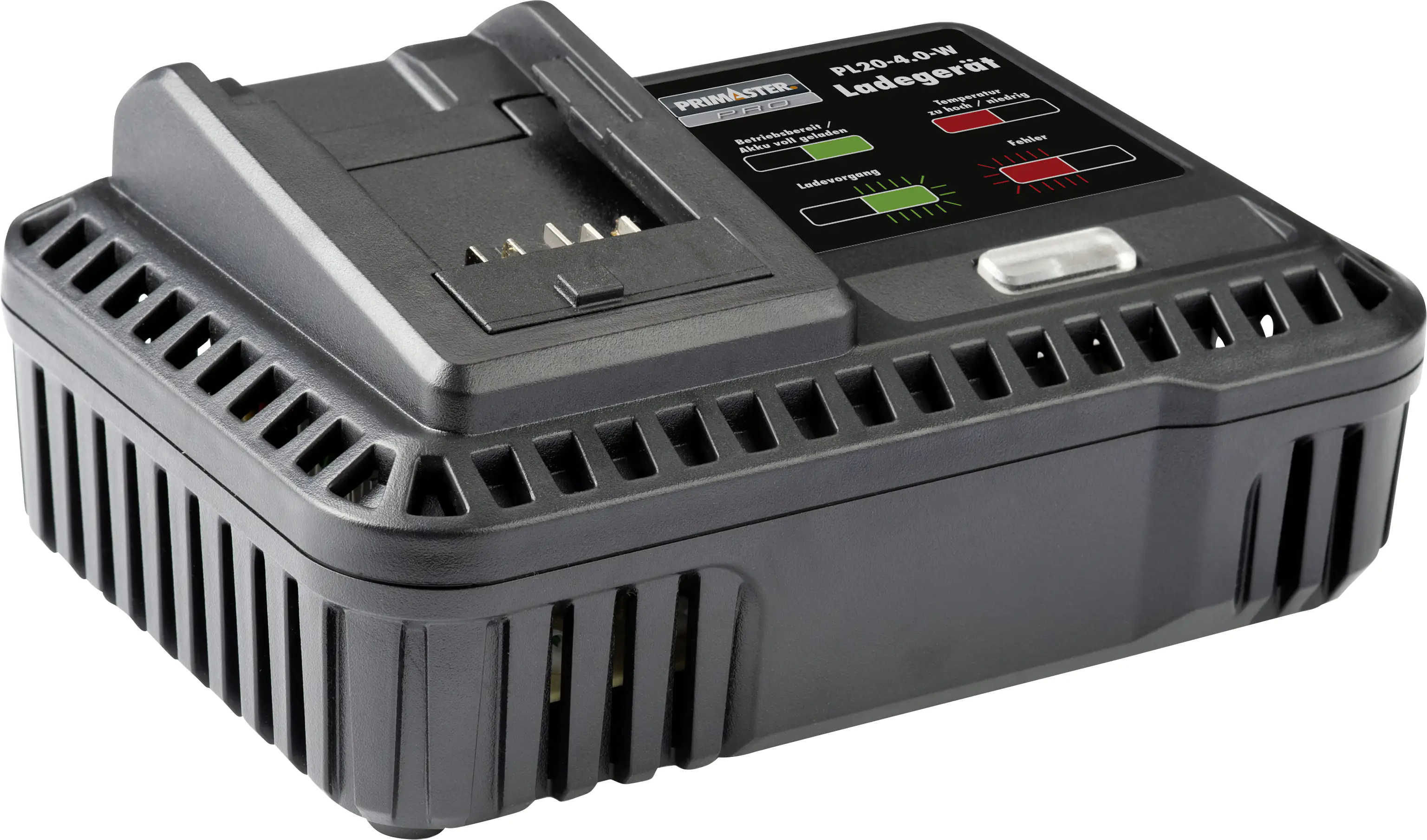 Primaster Pro Akku-Ladegerät für 20 V und 20/40 V Akku