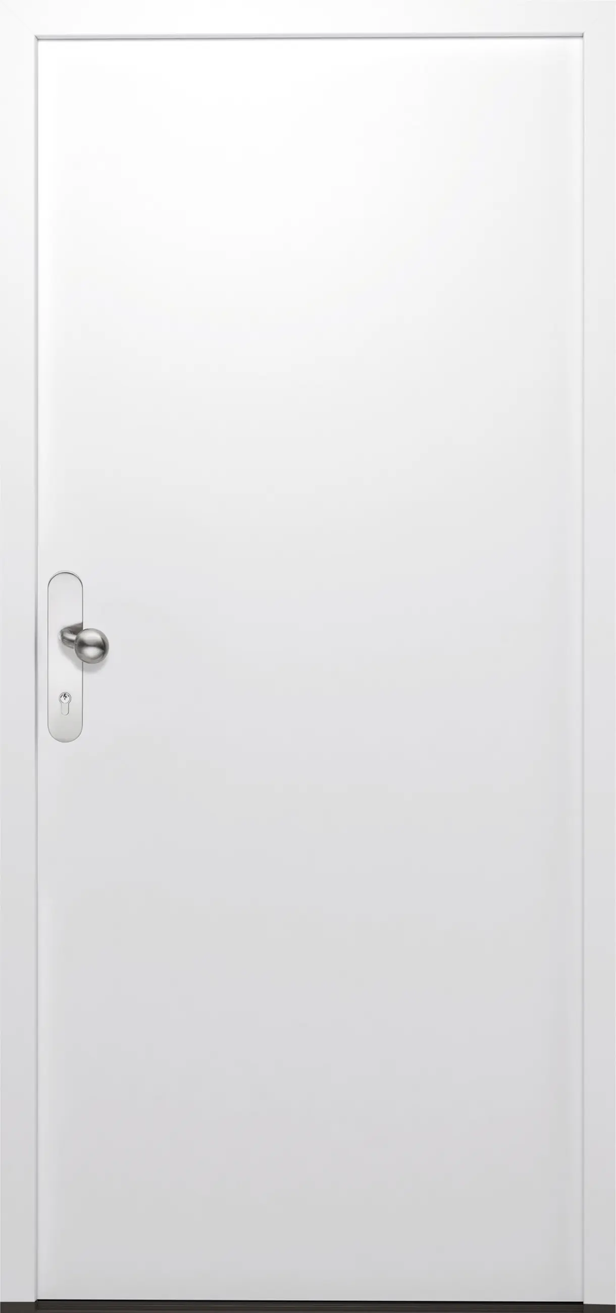 Hörmann Sicherheitstür KSI Thermo46 RC2 weiß 87,5 x 200 cm Links