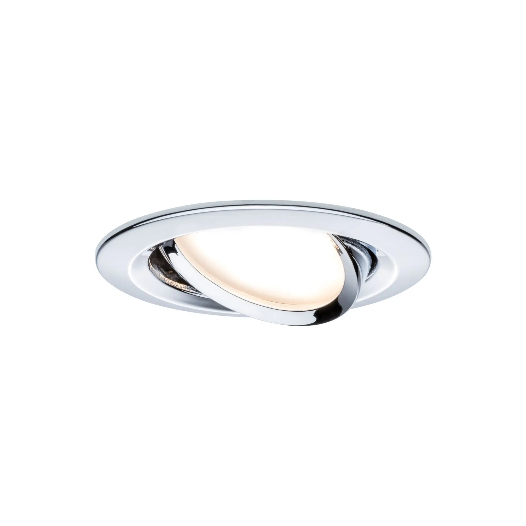 Paulmann LED-Einbauleuchte Nova Coin chrom schwenkbar 3er Set