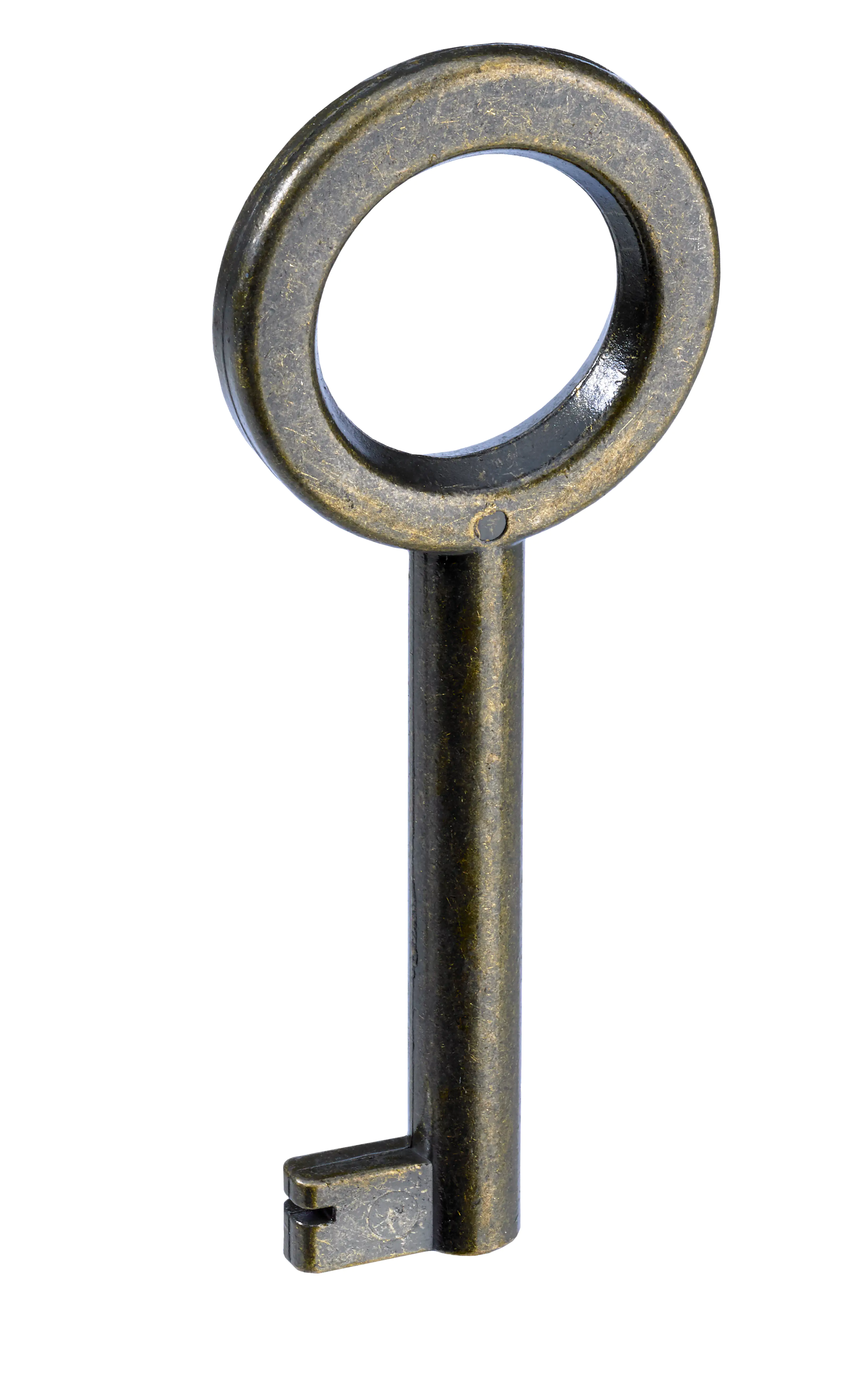 Hettich Buntbart-Schlüssel brüniert 65 x 4 mm Stahl, brüniert, 1 Stück