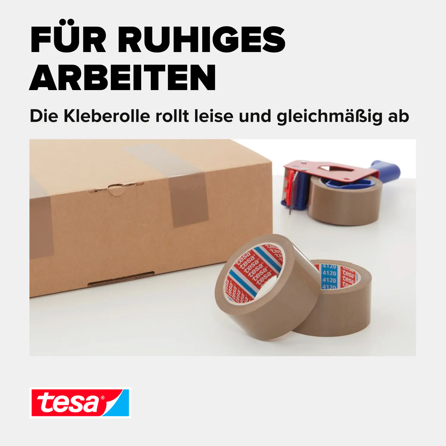tesa Pack Strong 66 m x 50 mm, braun