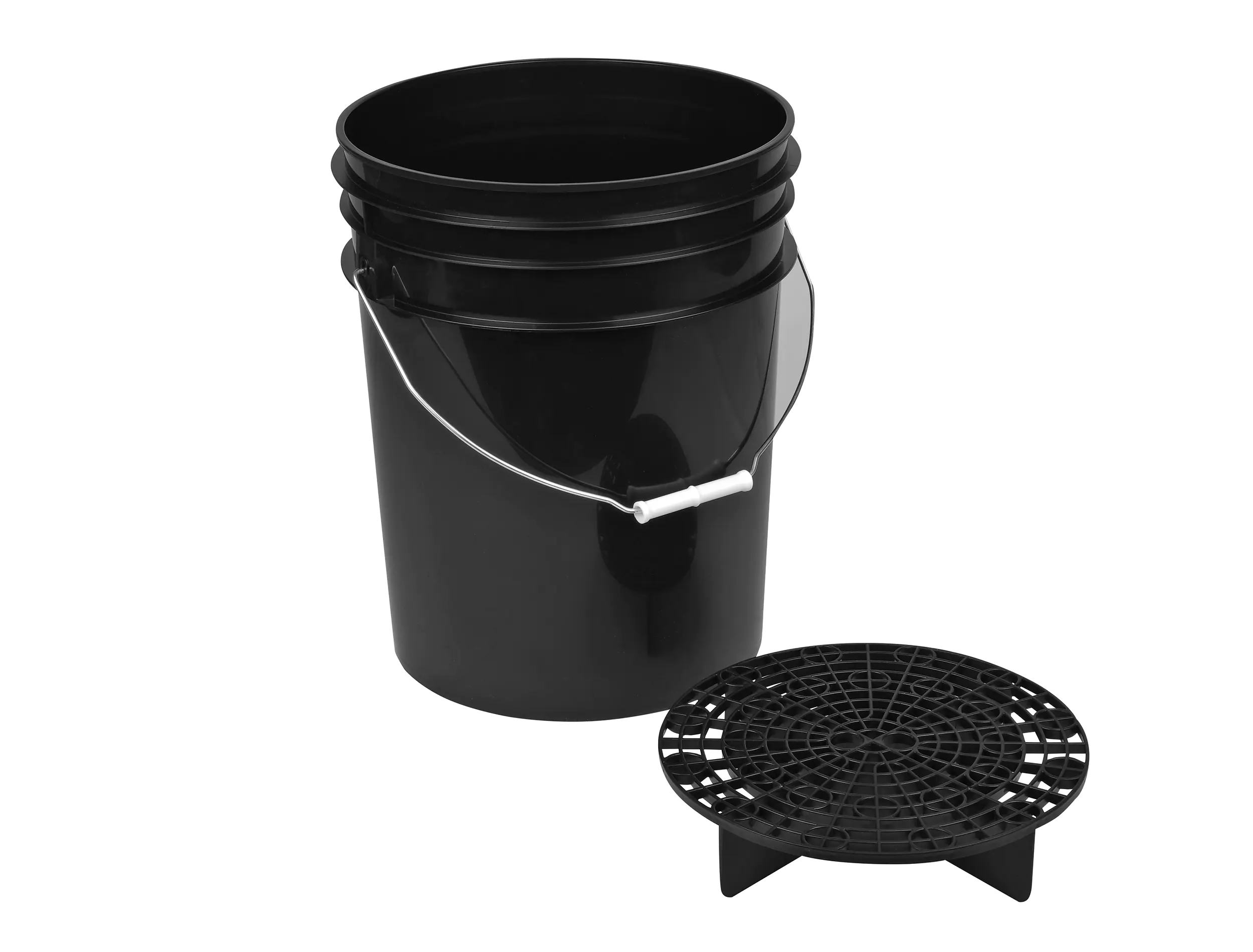 APA Eimer mit Siebeinlage 20 L schwarz