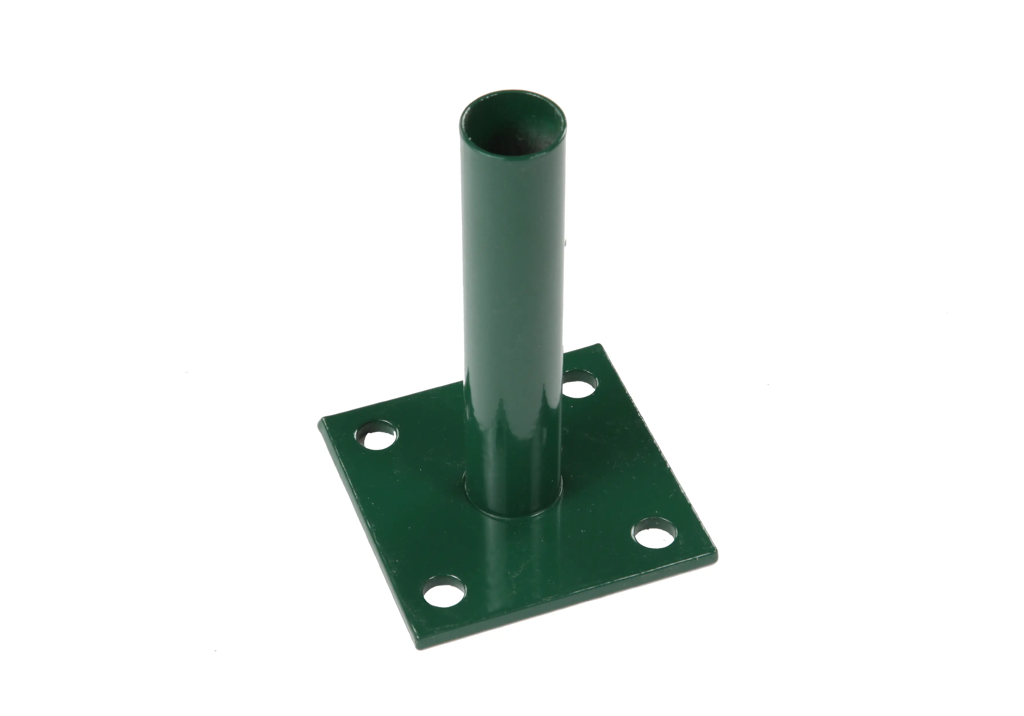 Floraworld Bodenplatte Zaunpfosten Ø 3,4 x 10 x 10 cm moosgrün