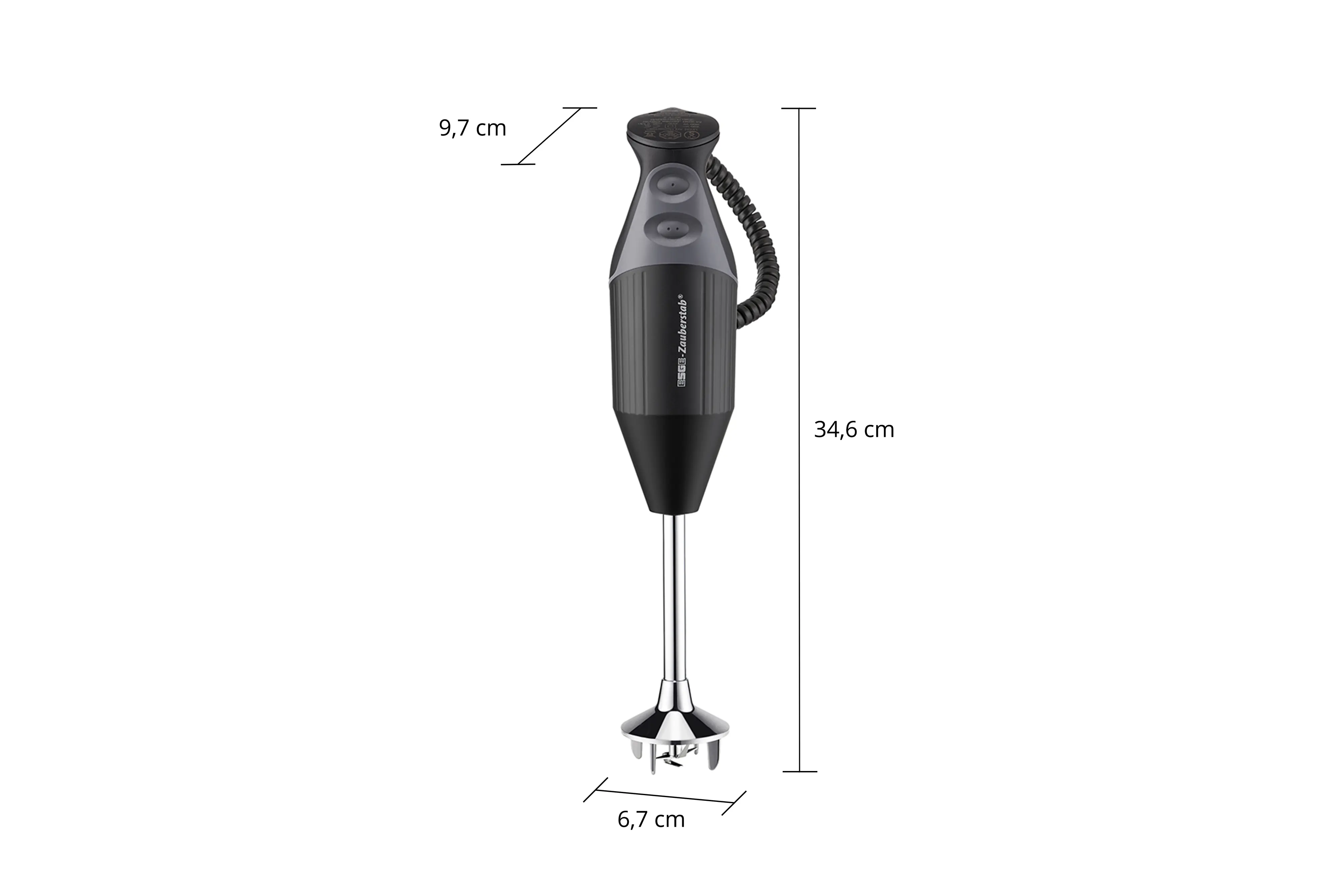ESGE Stabmixer M 200 BBQ 200 W Rezeptbuch Zauberstab