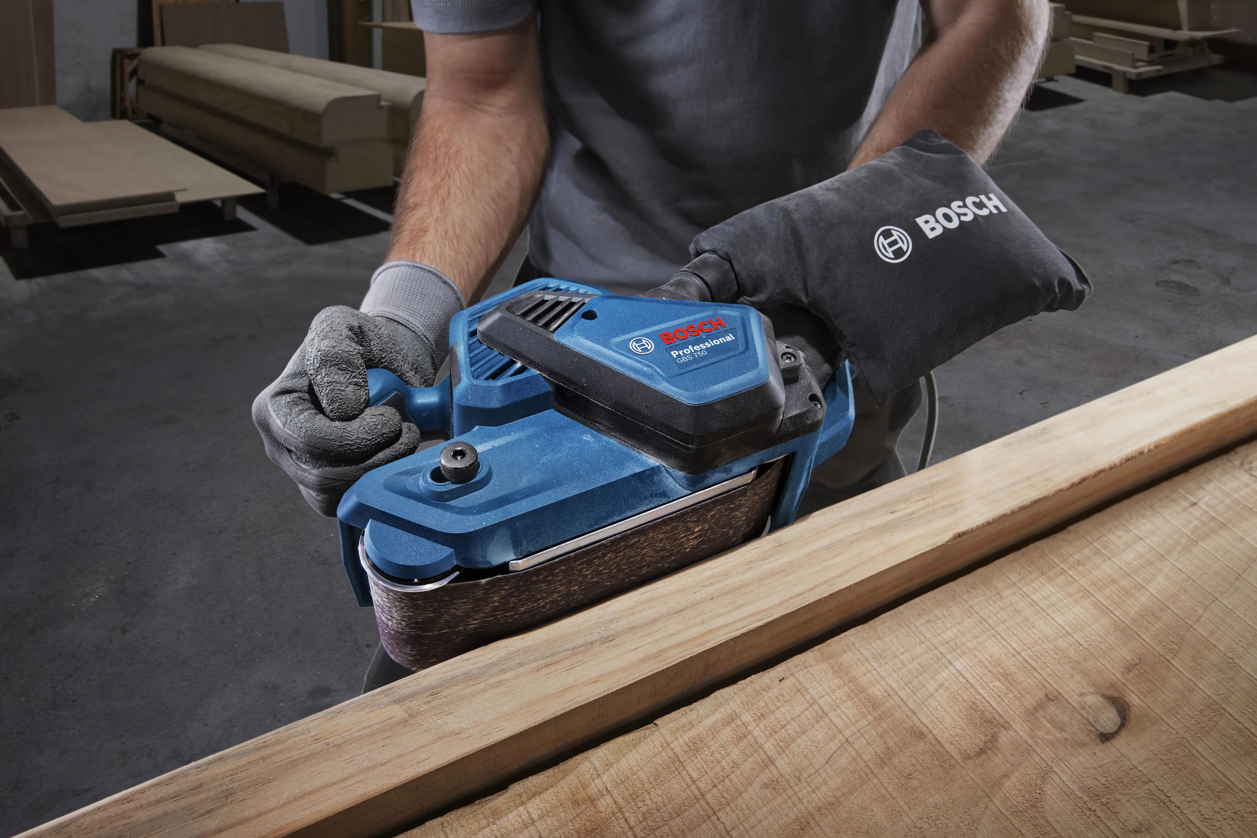 Bosch Professional Bandschleifer PRO GBS 750