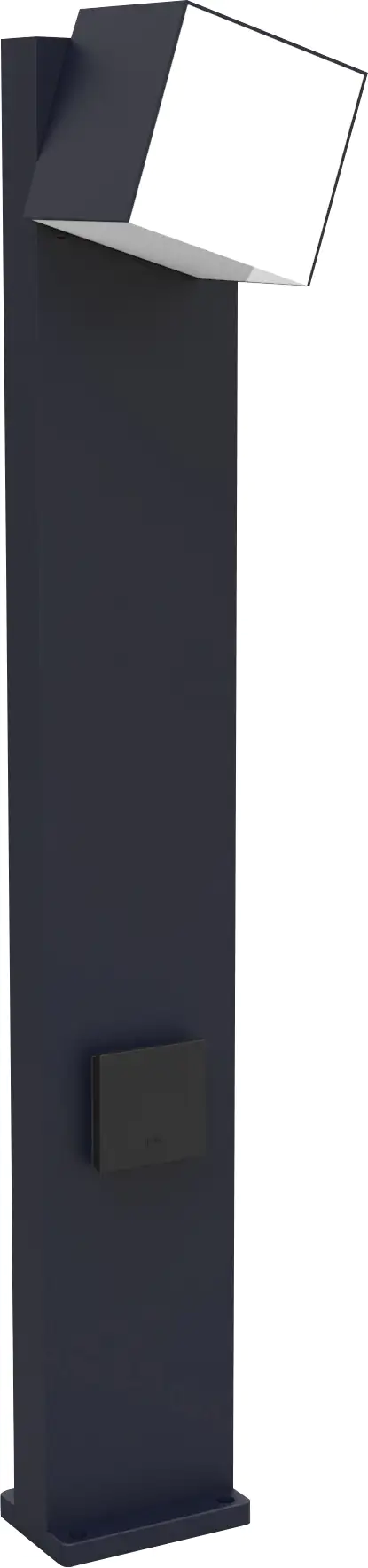 Lutec LED Wegeleuchte Cuba Steckdose anthrazit IP54