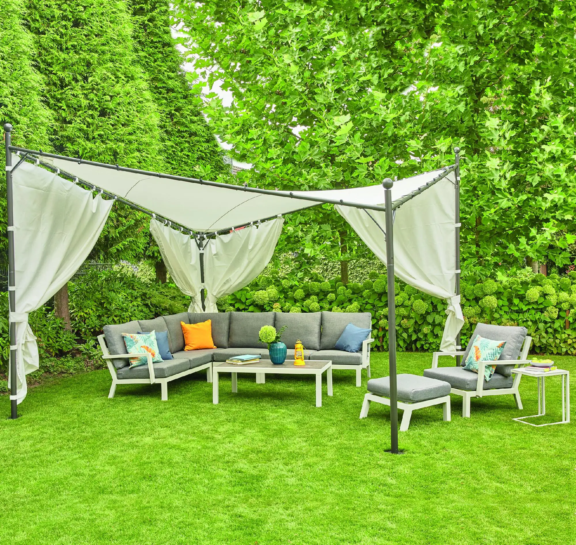Siena Garden Pavillon Berlino 400 x 400 cm