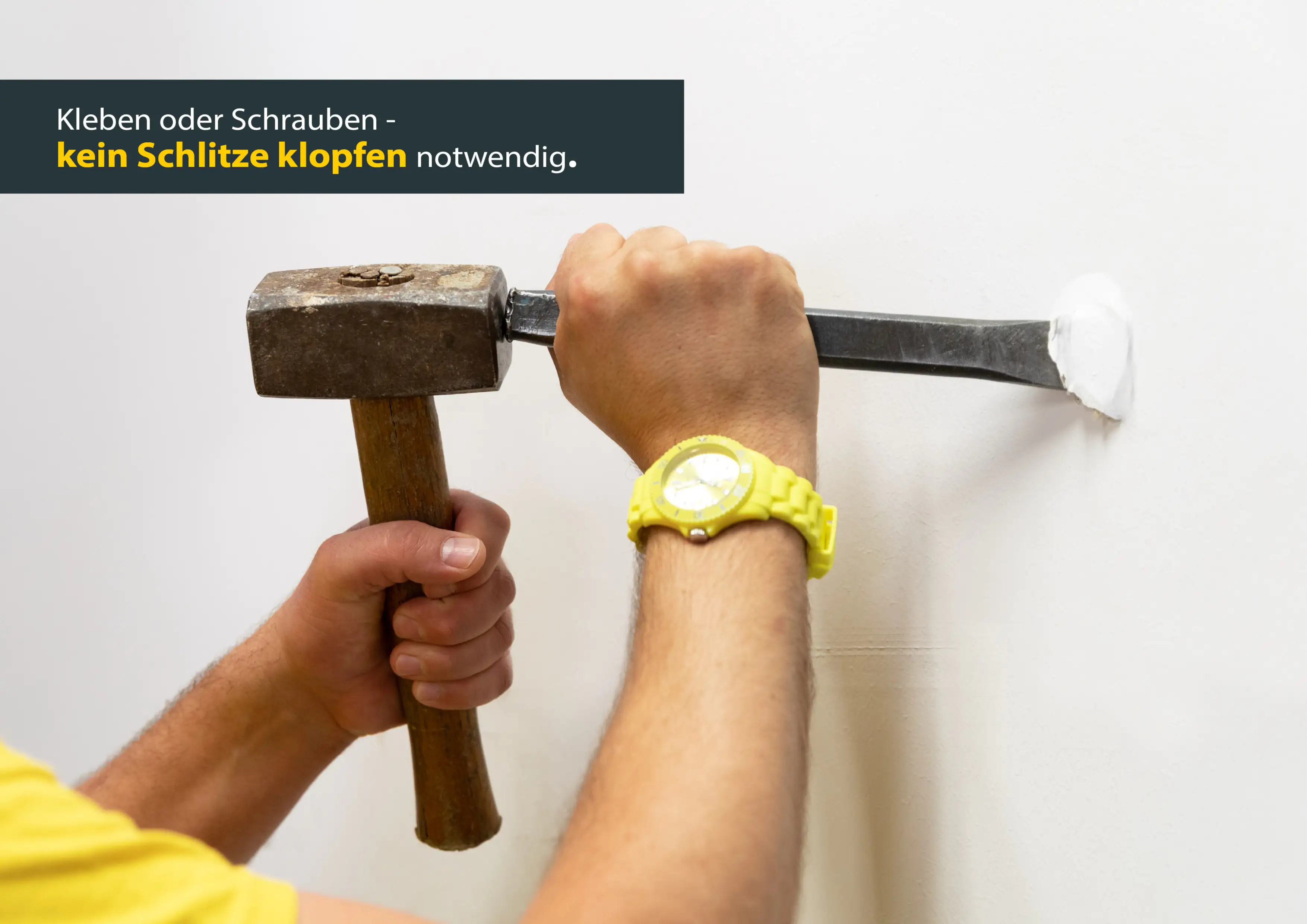 Schellenberg Kabelkanal System M weiß 210 cm Erweiterung
