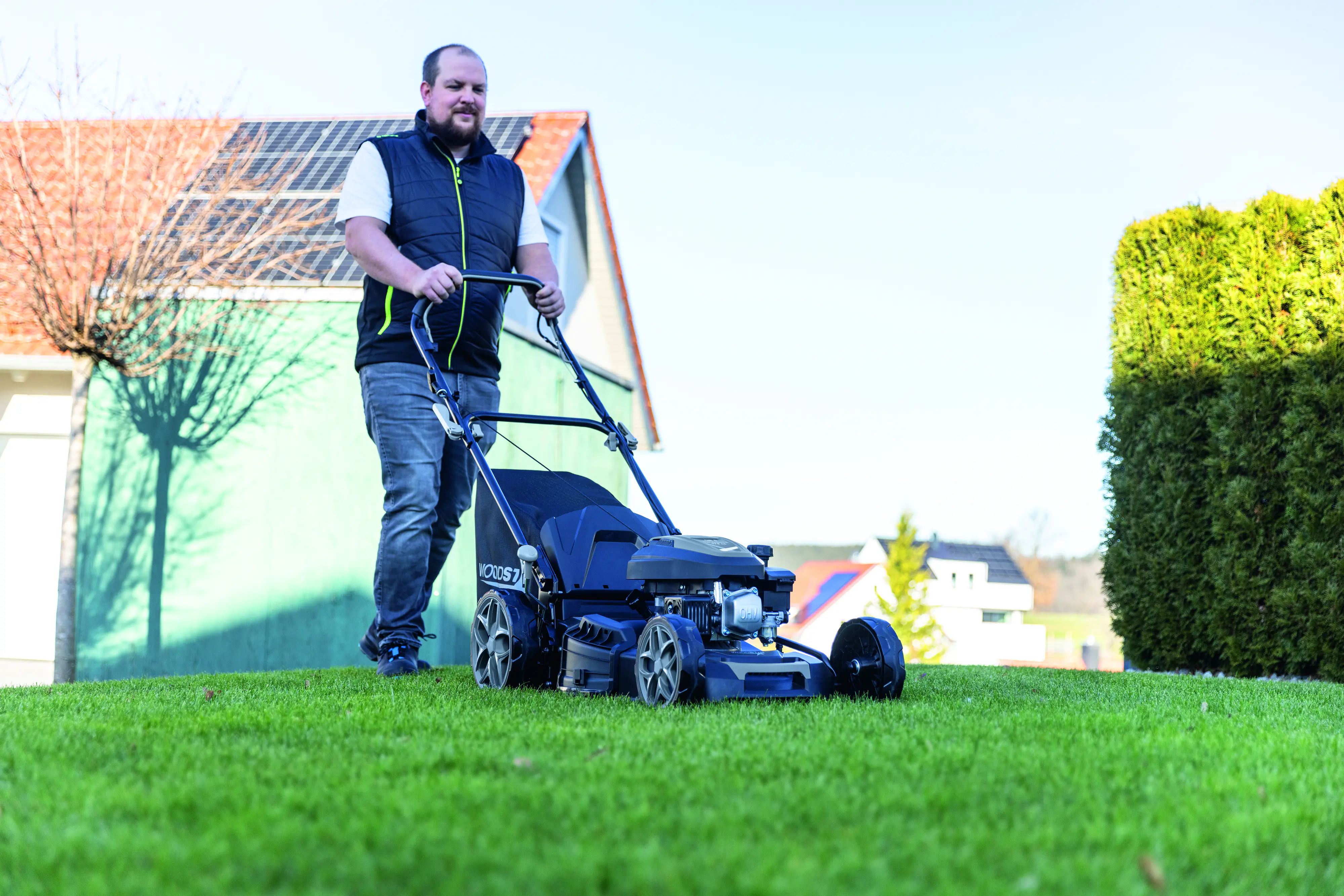 Woodster Benzin-Rasenmäher BLM510-173S 3 kW 51 cm Schnittbreite