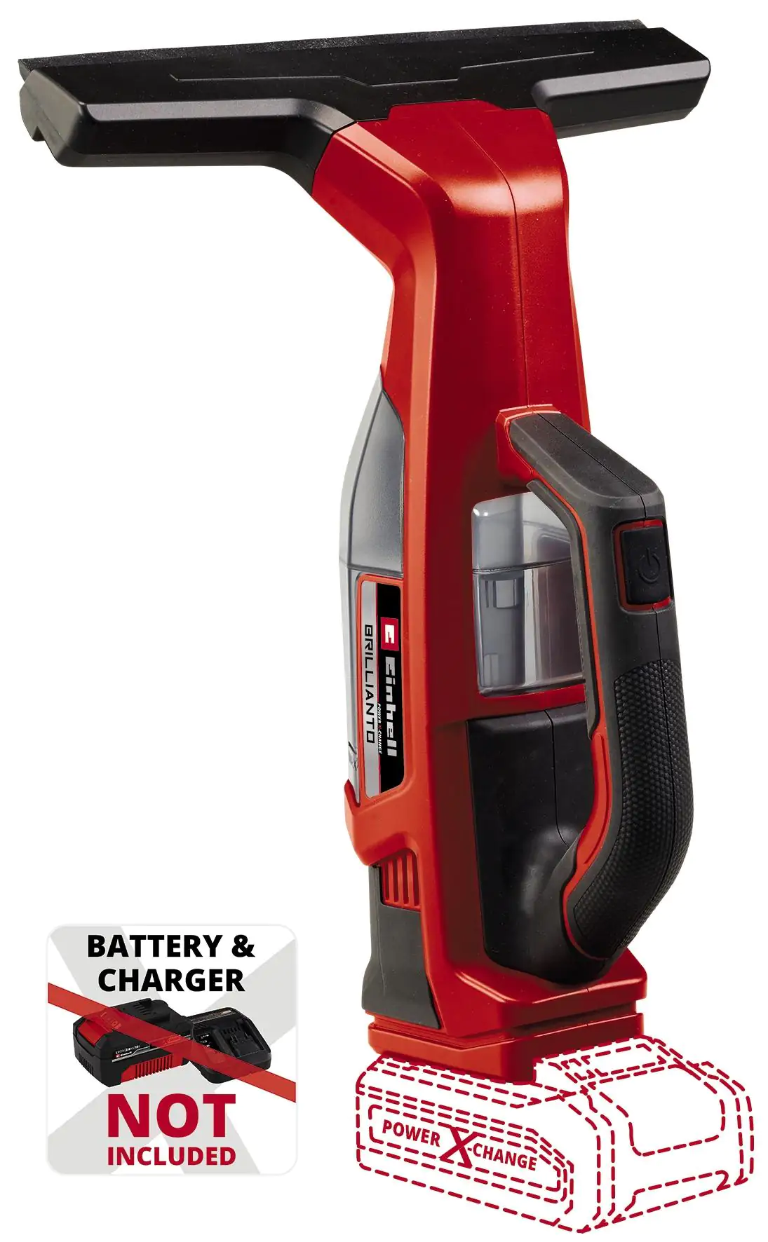 Einhell Akku-Fensterreiniger Brillianto Solo 18 V