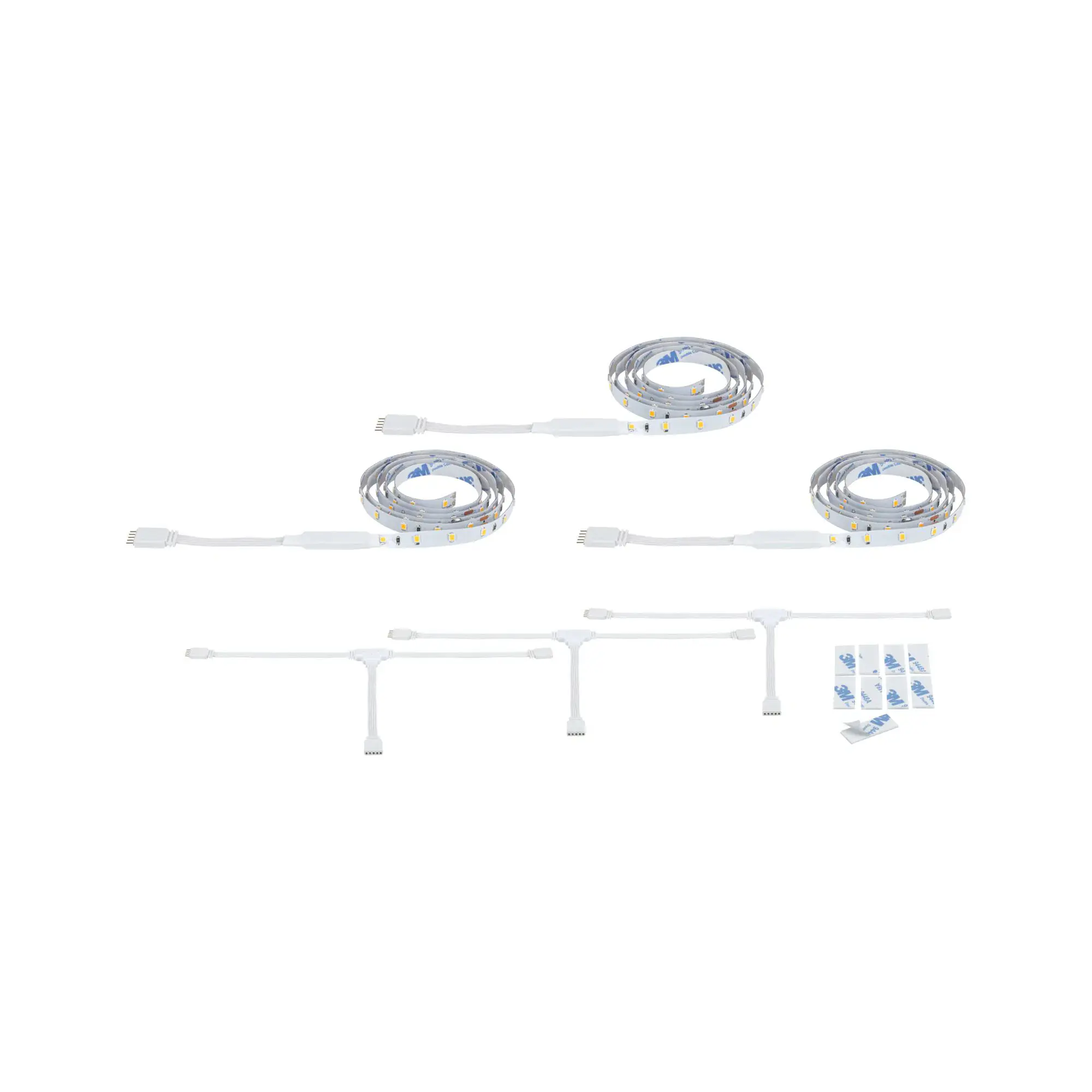 Paulmann LED-Streifen MaxLED Erweiterungsset 3 x 1 m 0,6 W warmweiß weiß dimmbar