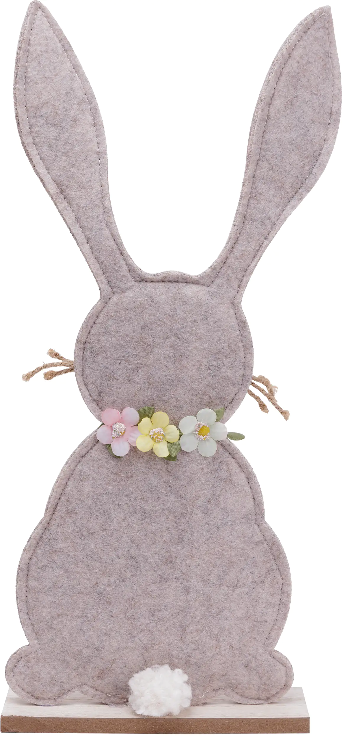 TrendLine Dekofigur Osterhase 50 cm braungrau