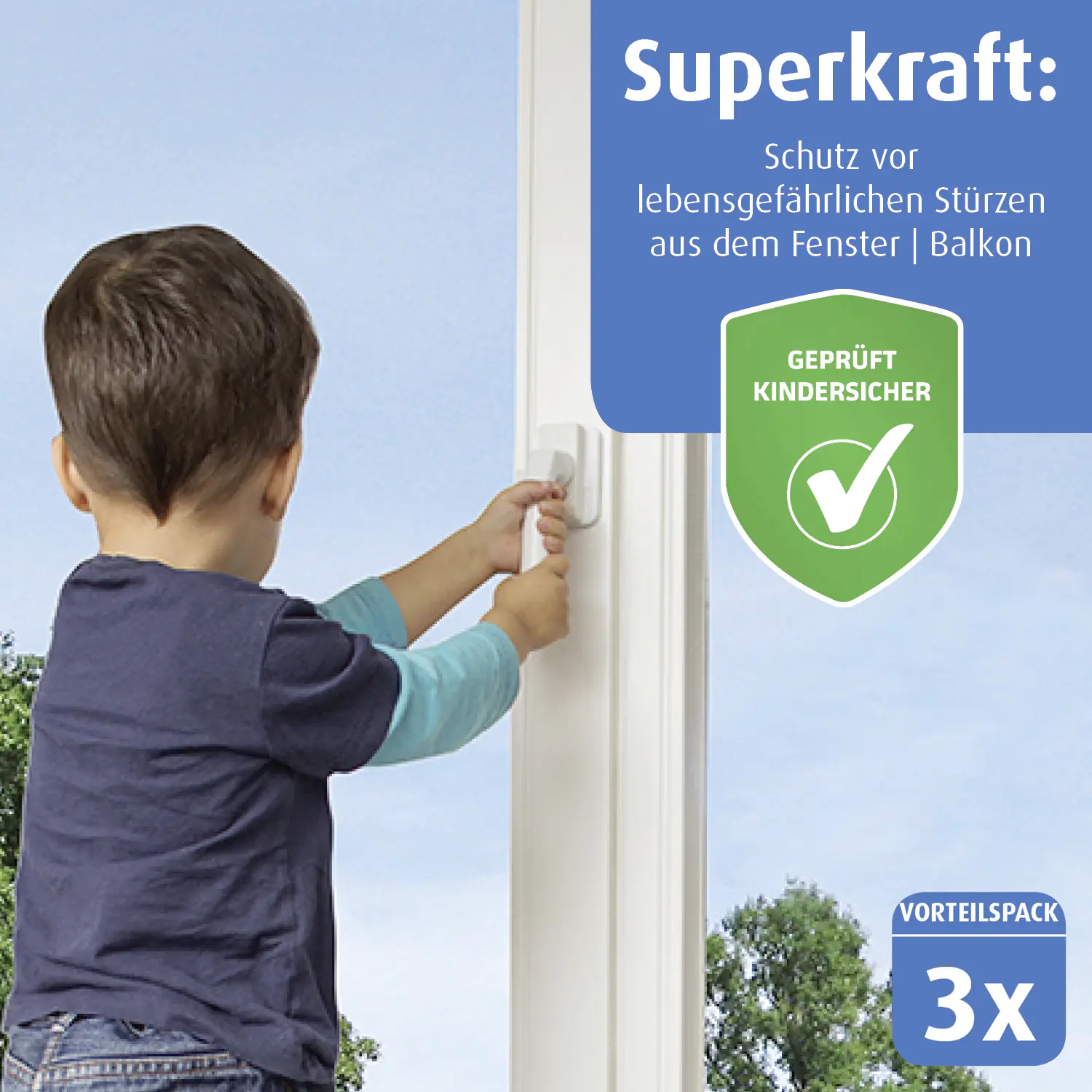 Reer Fenstersicherung WinLock weiß