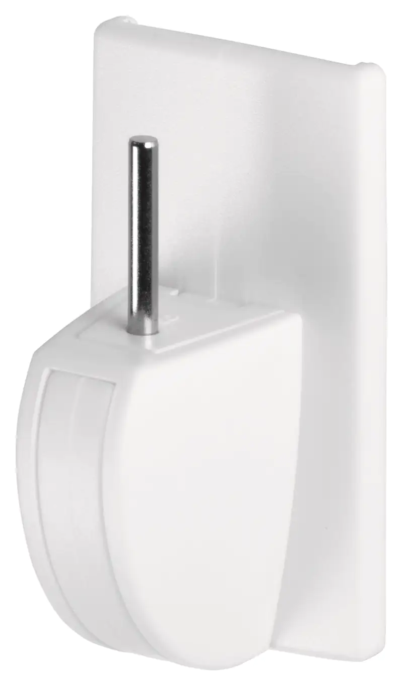 tesa Gardinenhaken Powerstrip 4er-Set, weiß