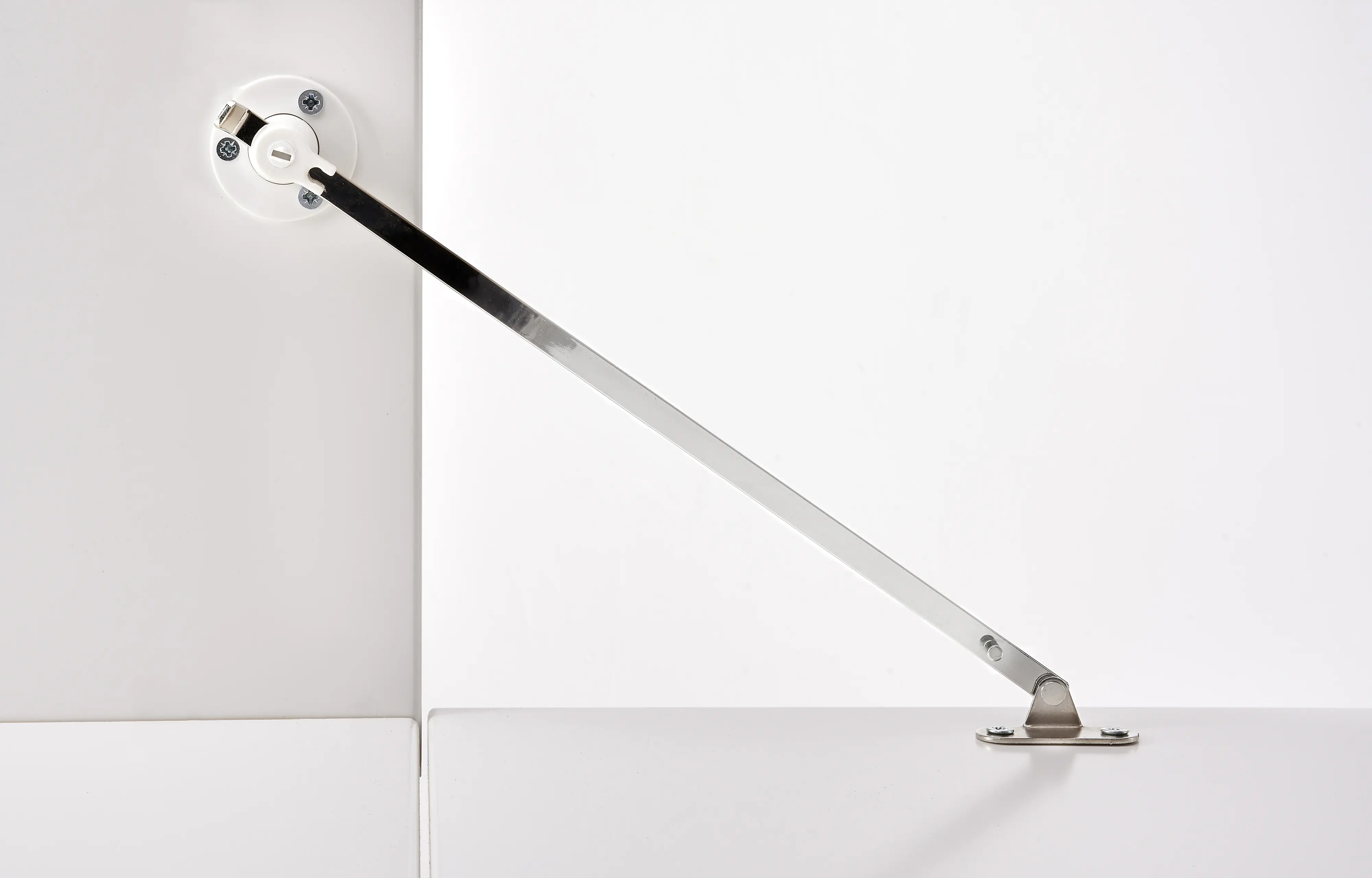 Hettich Bremsklappenhalter Central 280 mm mit Öffnungswinkel 90°