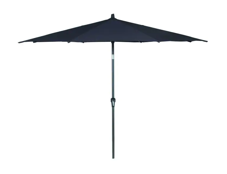 Siena Garden Sonnenschirm Avio anthrazit Ø 300 cm