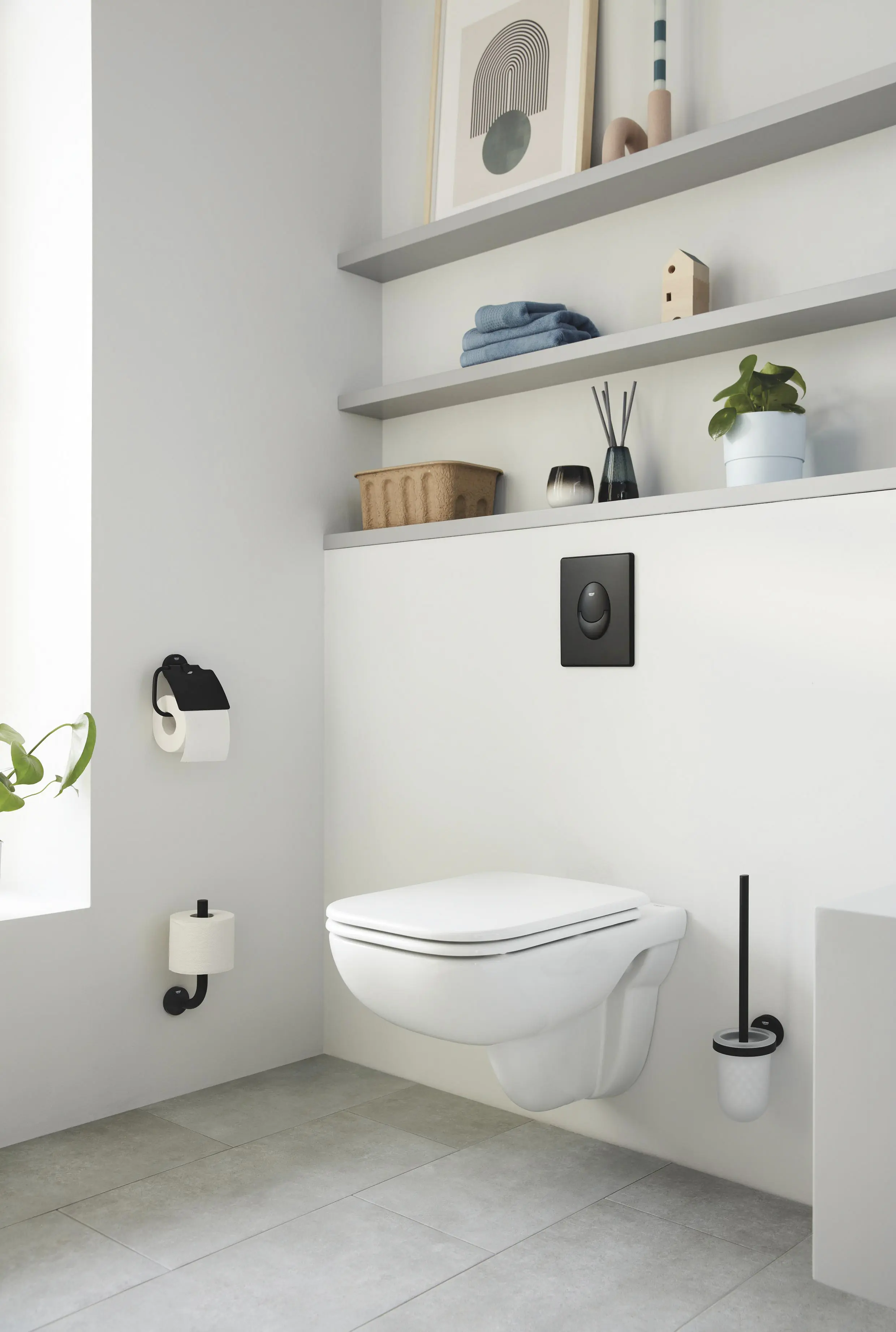 Grohe Betätigungsplatte Start 15,6 x 19,7 cm schwarz matt
