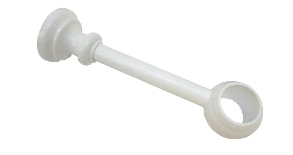 Gardinia Träger zu Stilprogramm Bifo, Ø 28 mm, weiß