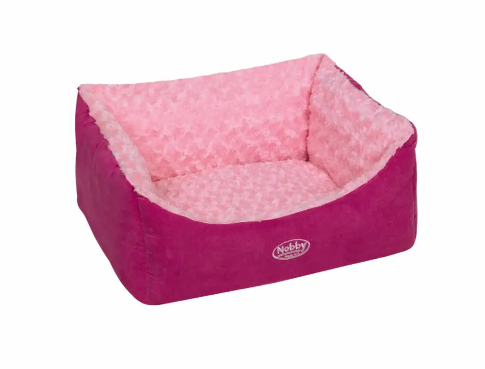 Nobby Komfortbett Arusha eckig pink