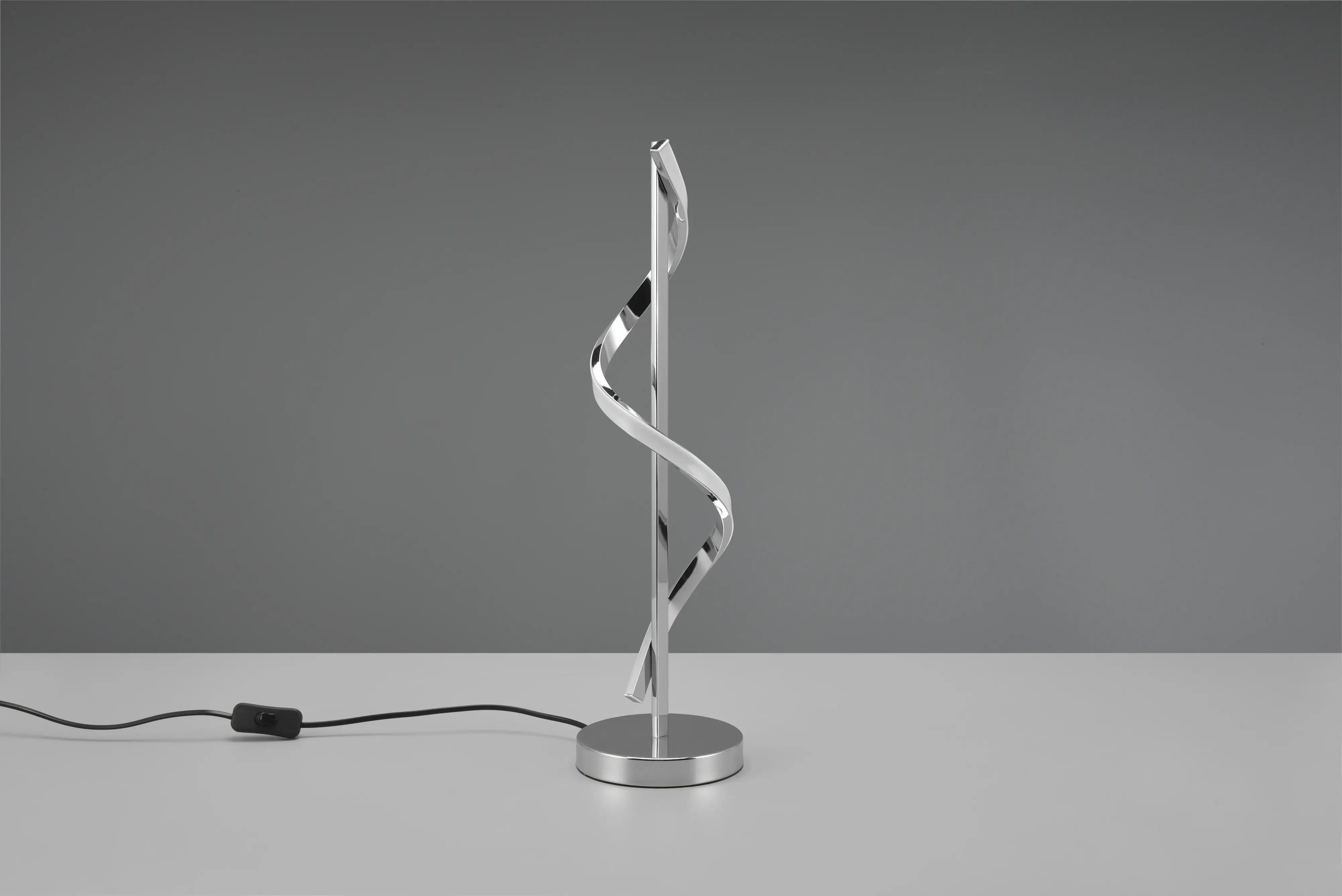 Trio LED-Tischleuchte Isabel 56 x 15 cm neutralweiß chrom