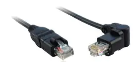 Schwaiger CAT 6 Netzwerkkabel (F-STP) 5 m 360° RJ45 Stecker > 360° RJ45 Stecker