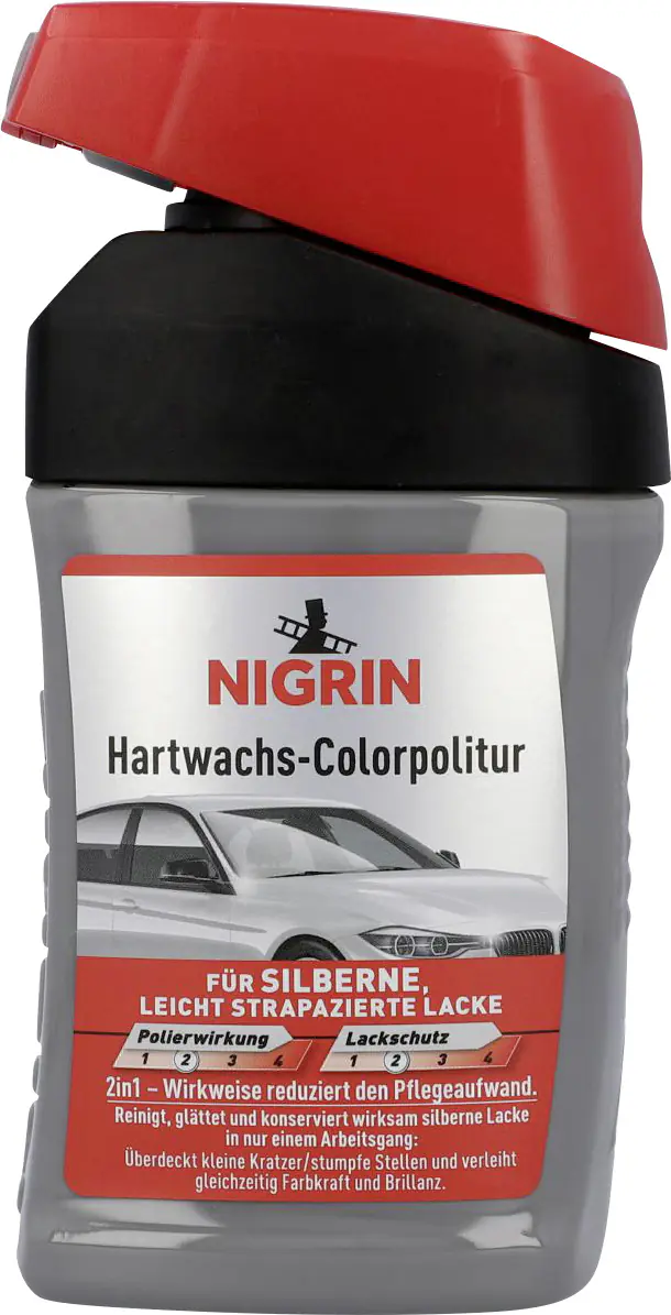 Nigrin Hartwachs-Colorpolitur silber 300ml