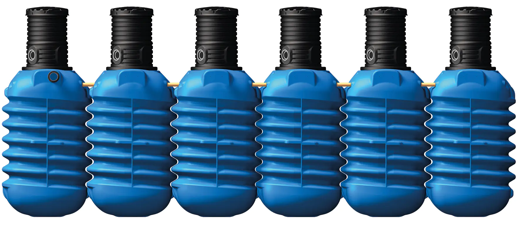 4rain Modularis Erdtank-Paket 15000 L Garten-Comfort, begehbar