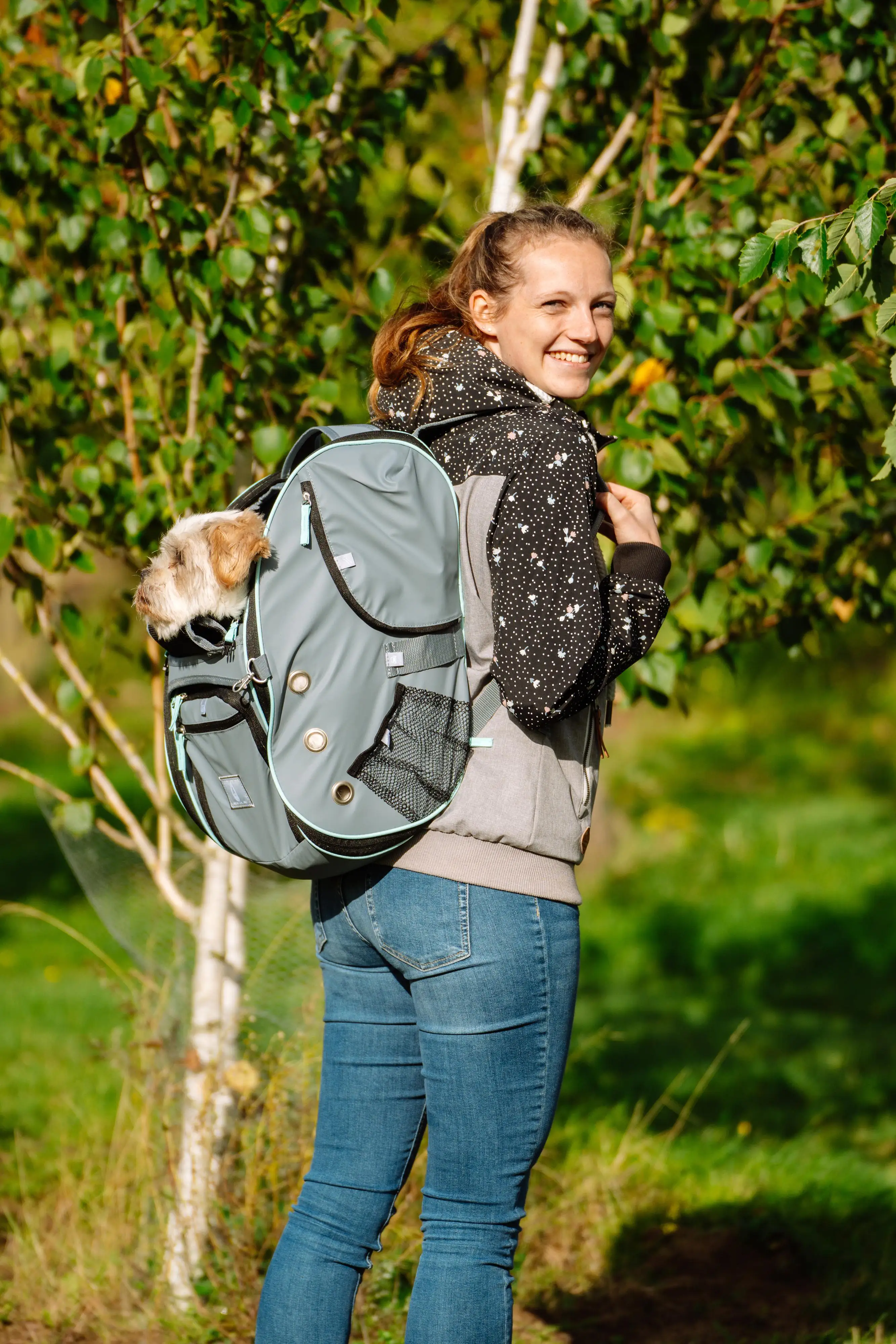 Nobby Multifunktions-Rucksack Nomad grau