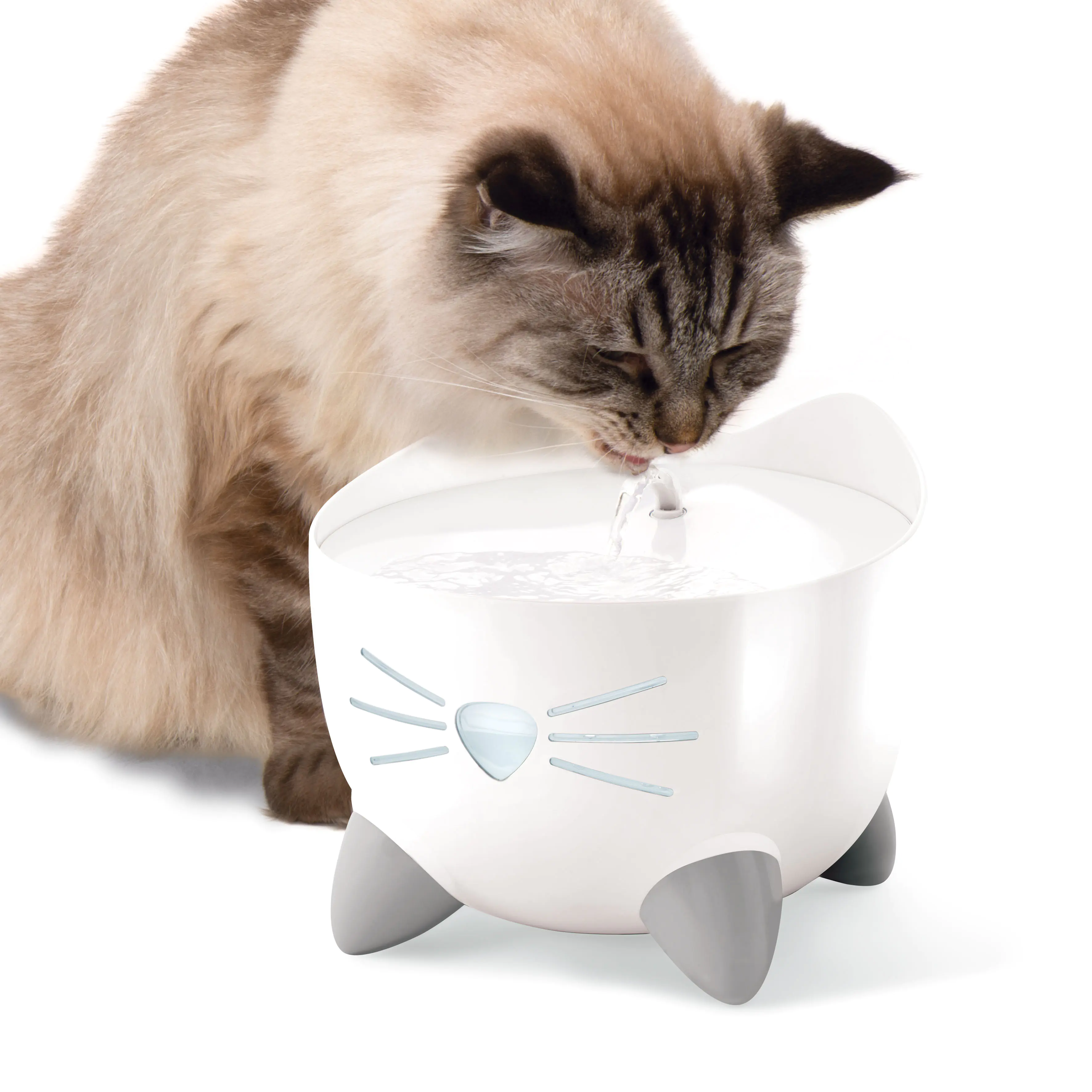 Catit Pixi Trinkbrunnen weiss
