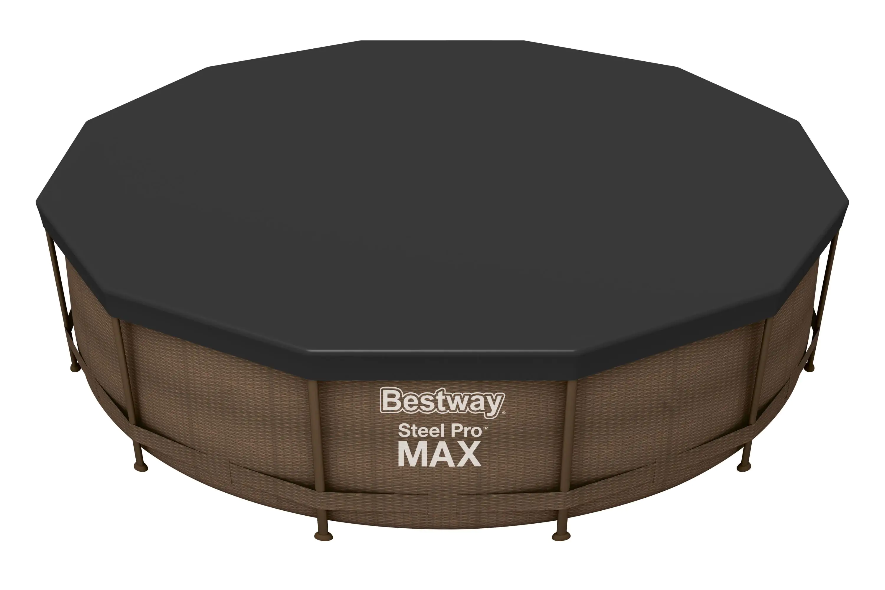 Bestway Poolabdeckung rund Ø 3,70 m