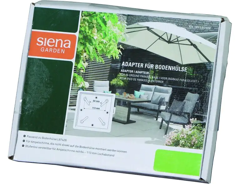 Siena Garden Adapter für Bodenständer für 64-113 mm Lochabstand