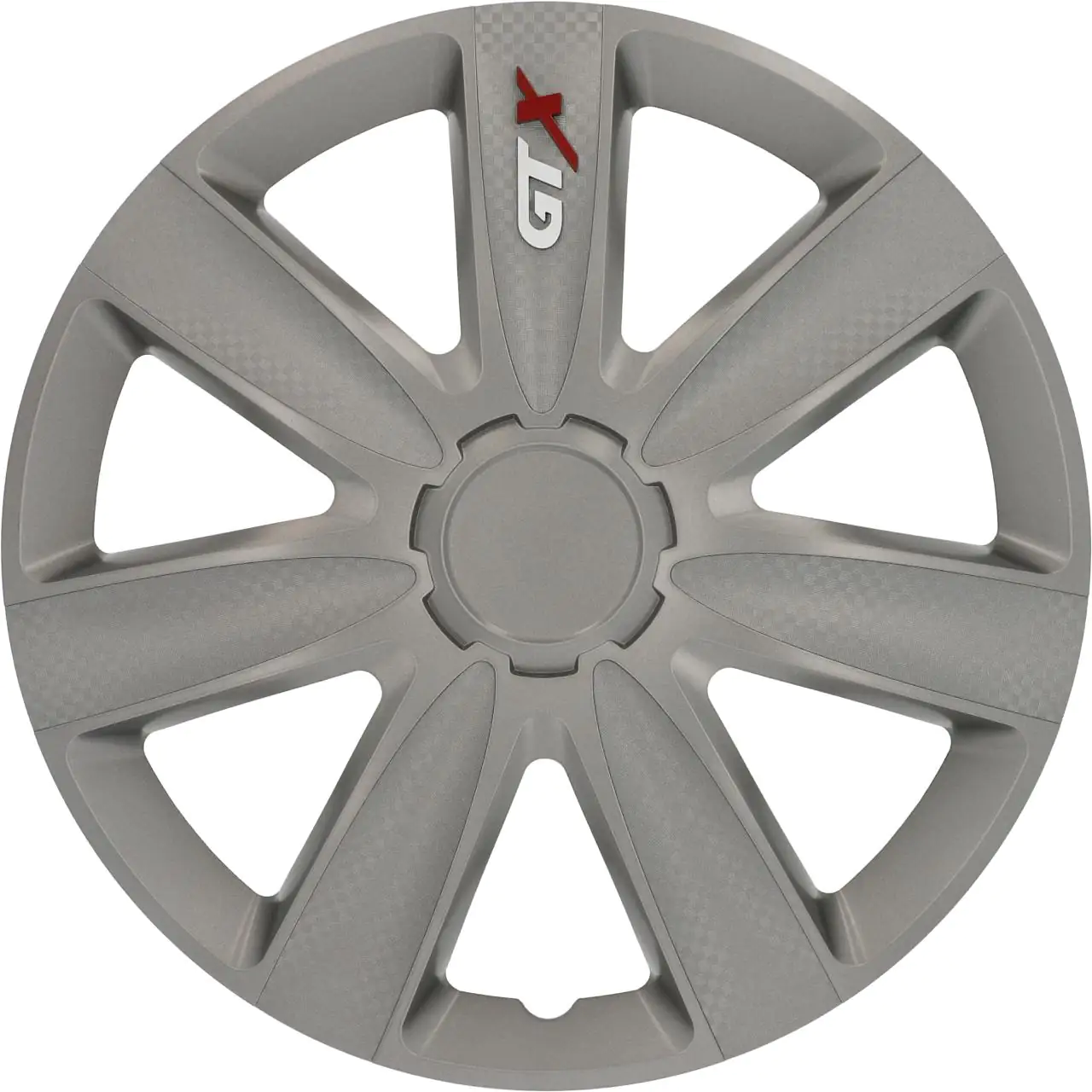 Cartrend Radzierblende Tacoma Carbon 40 cm (16 Zoll) grau 4 Stück