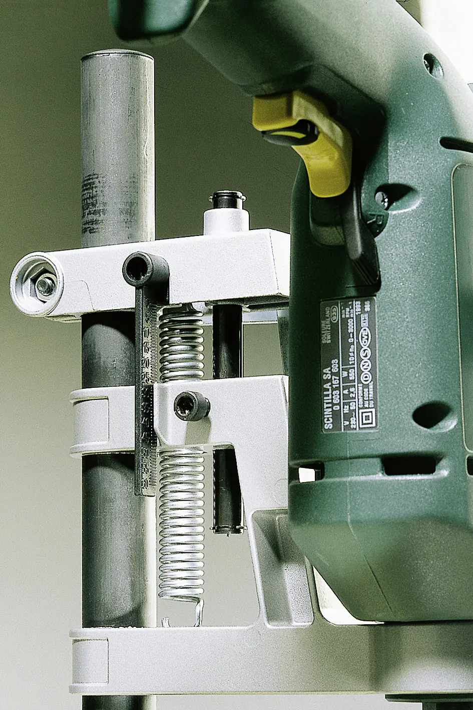 Wolfcraft Bohrständer mit Rundsäule