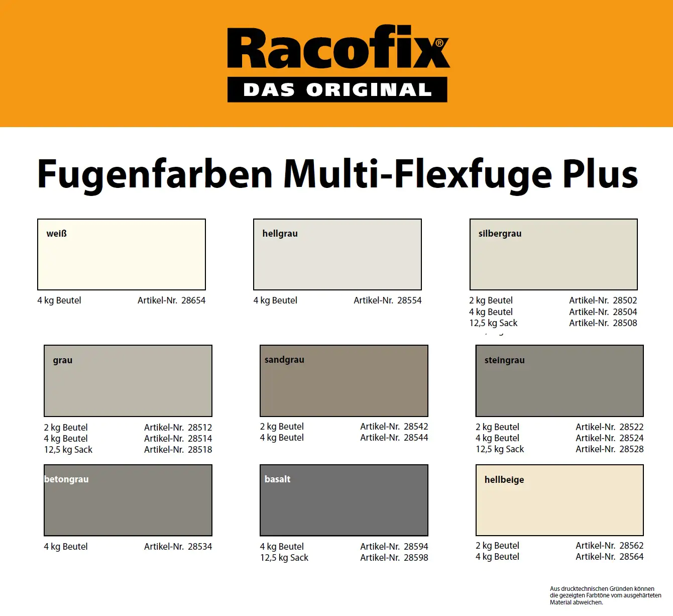 Racofix Multi Flexfuge PLUS 2 - 12 mm sandgrau 2 kg