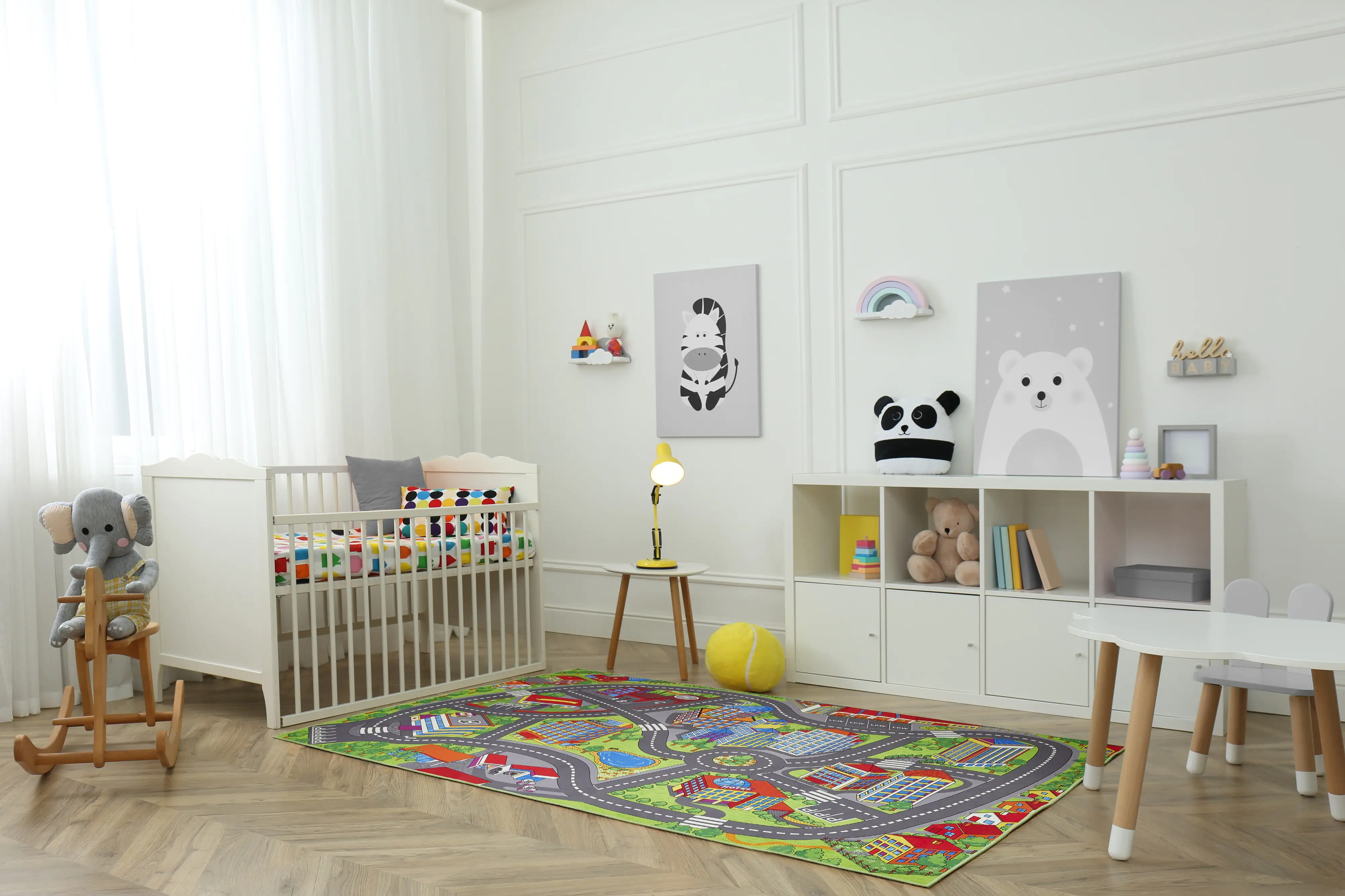 Andiamo Kinderteppich Straßenteppich 100 x 150 cm